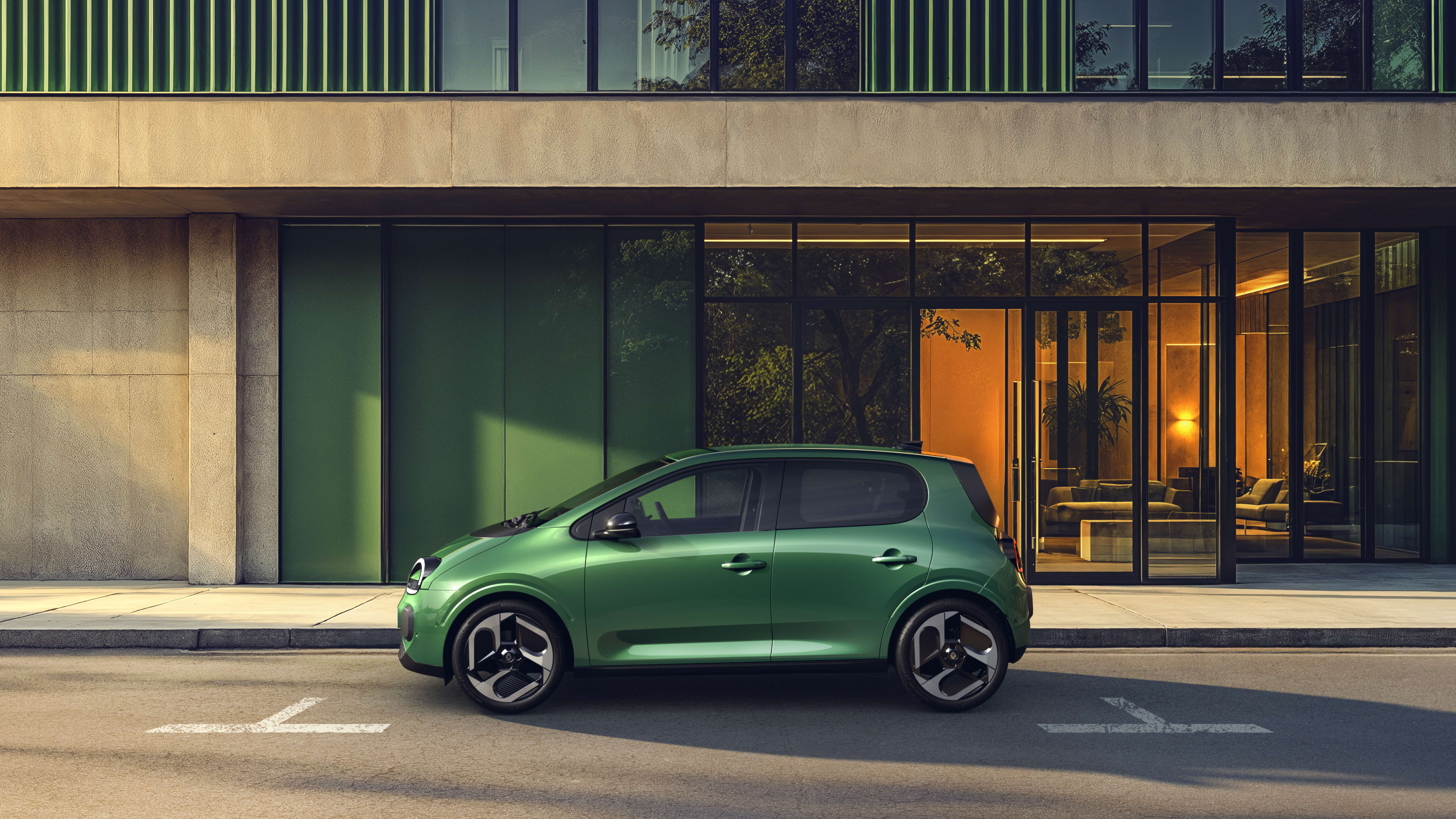 Affordable Electric Mobility: Renault Twingo E-Tech Electric Unveiled Below €20,000 Price Tag 4 renault twingo e tech electric absolute green