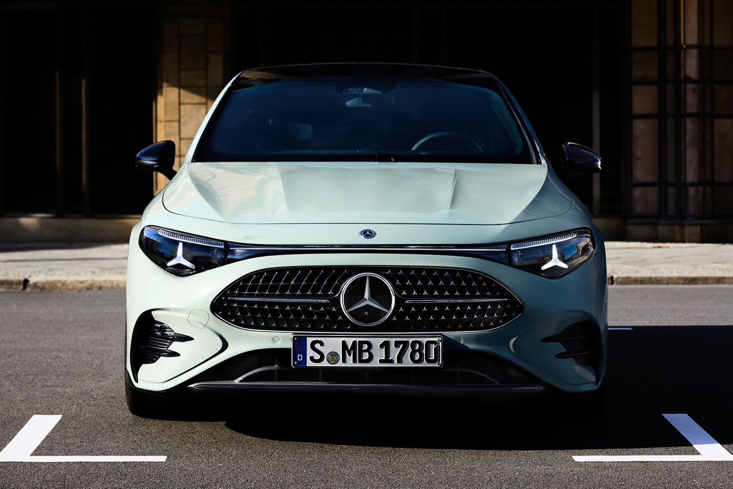 Used PHEV Battery Health: Why You Should Avoid High-Mileage Mitsubishis 4 Front view of the 2026 Mercedes-Benz CLA Hybrid