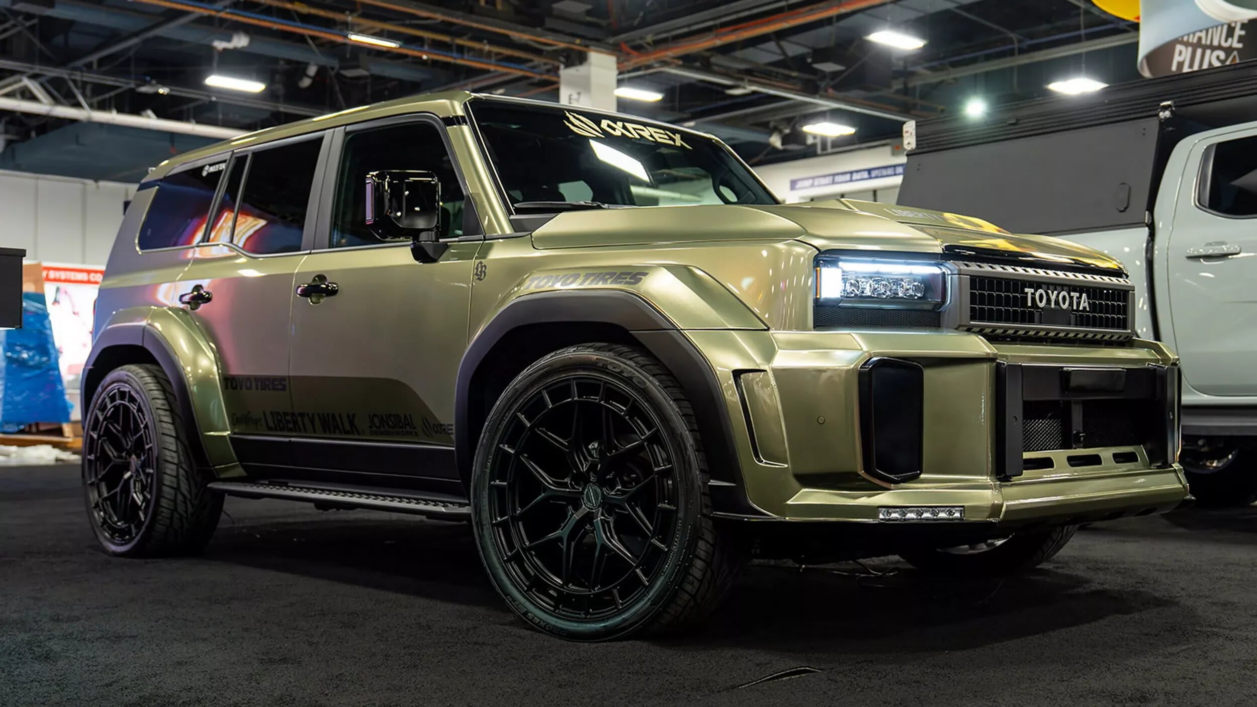 Liberty Walk Land Cruiser 250: The New Land Cruiser Just Went Full G-Wagon — Thanks to Liberty Walk 2 liberty walk lc250 1