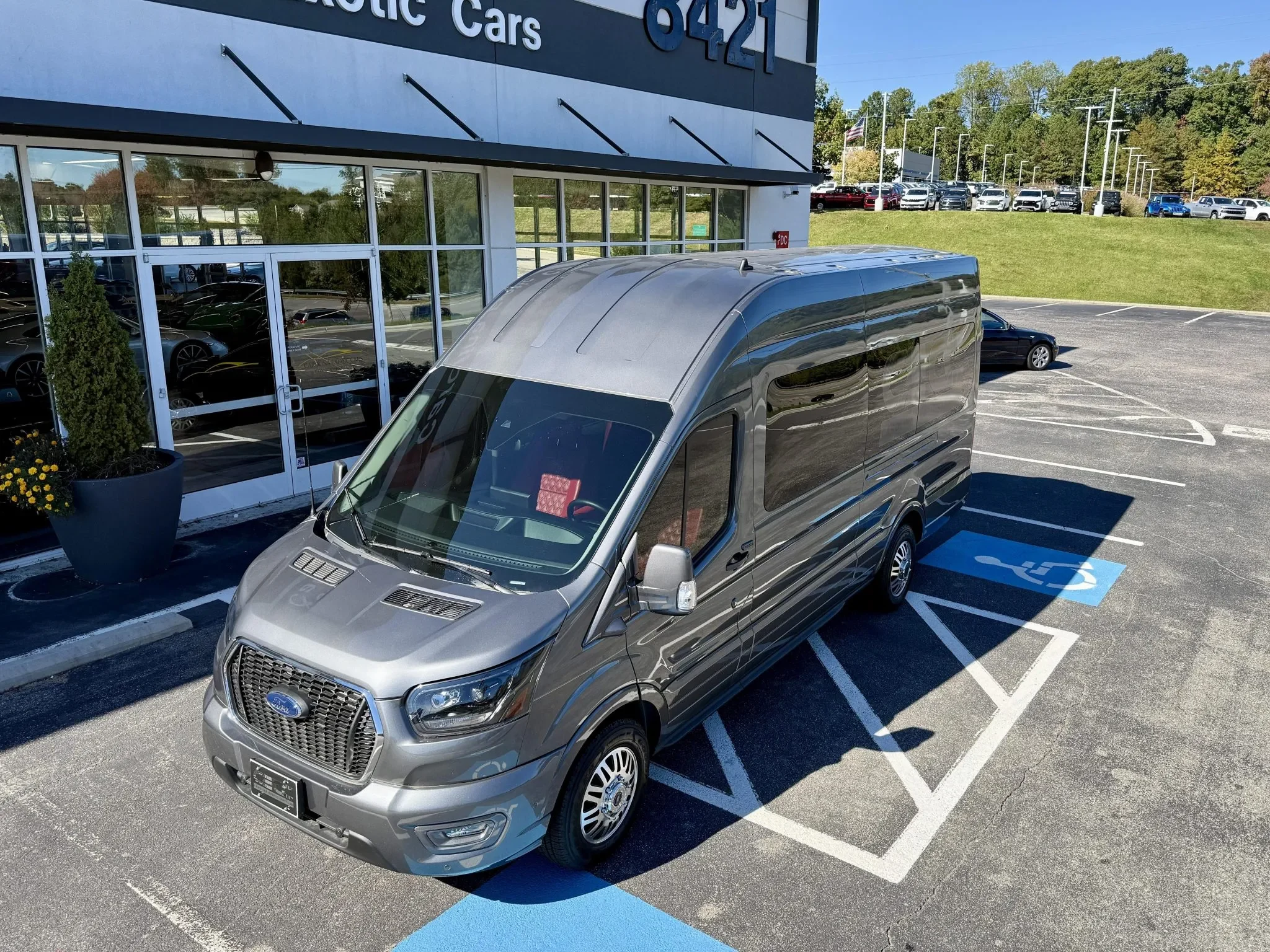 2023 Ford Transit VIP Conversion Van For Sale With 1,400 Miles - Autoblog