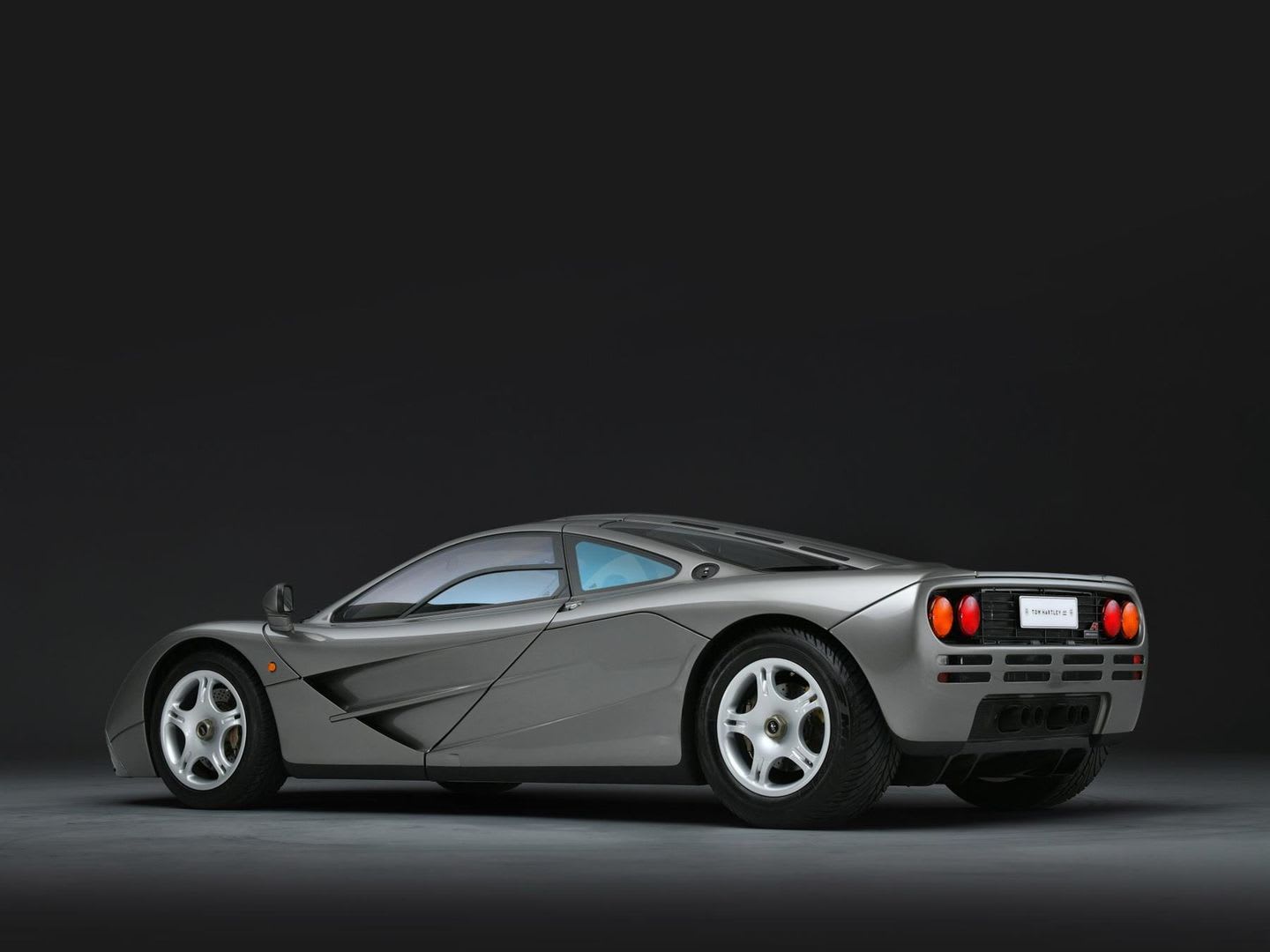 Billionaires, Take Note: A Dark Magnesium McLaren F1 Chassis 009 Just Hit the Market 3 1994 McLaren F1 Chassis 009 rear 3/4 view
