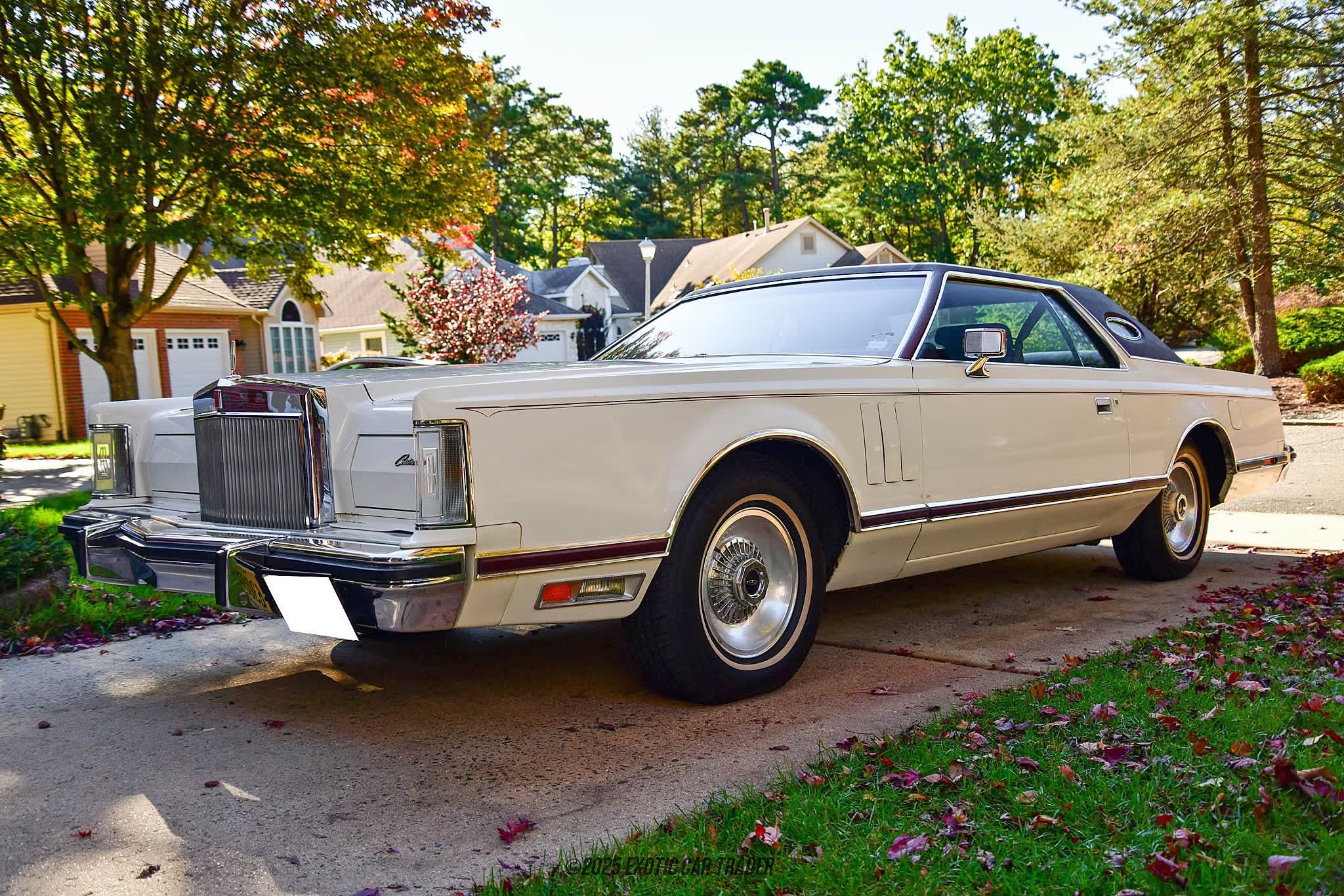 1977 Lincoln Continental Mark V For Sale With Special Cartier