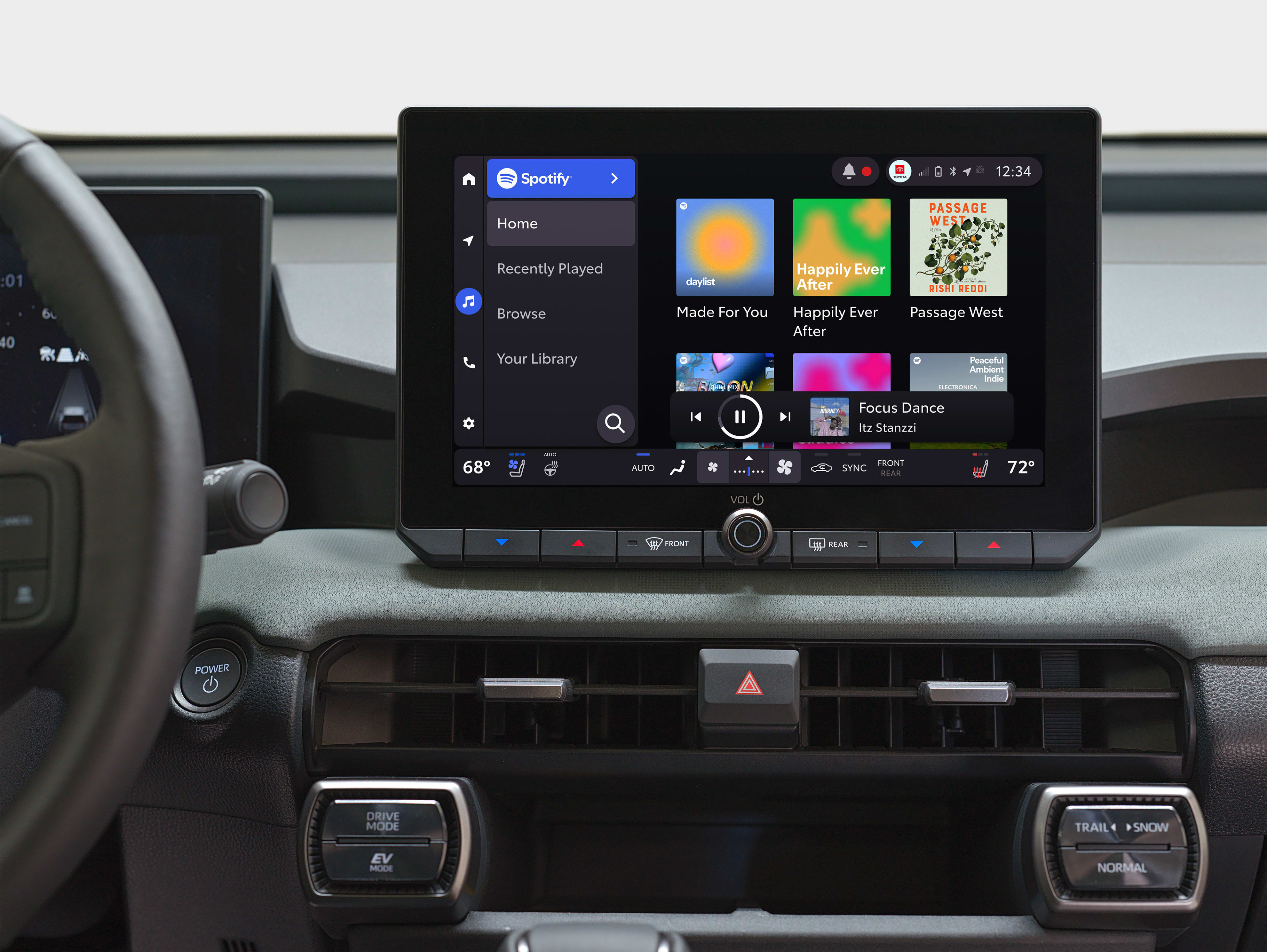 Toyota New Infotainment System Aims To Set A New Standard: 5G, Dashcam & Faster Voice Control in 2026 RAV4 6 Enhanced Toyota Audio Multimedia system