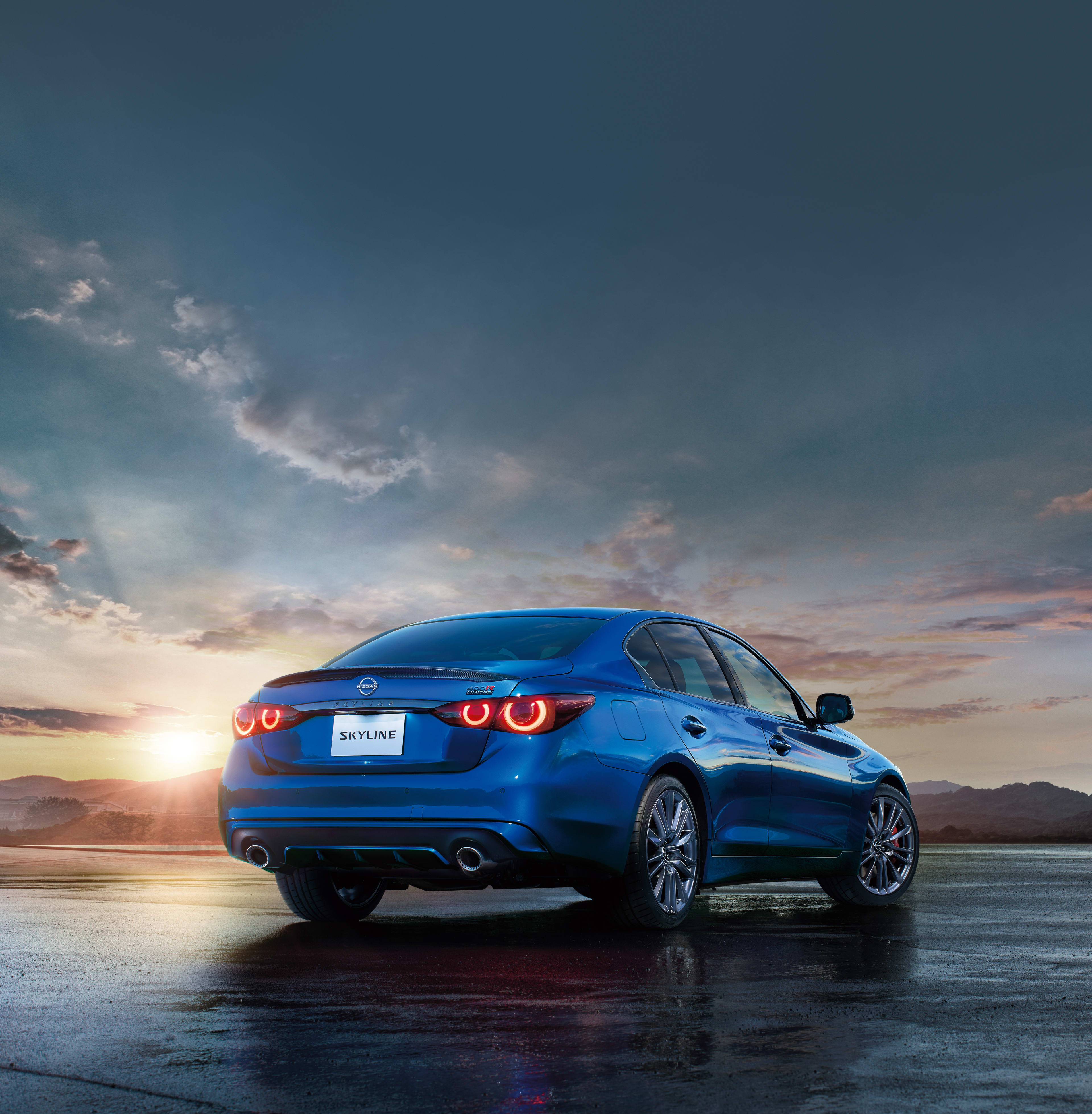 Nissan Skyline 400R Limited: Massive 400 HP Twin-Turbo V6 Sedan Hints at Future Infiniti Q50 2 Nissan Skyline 400R Limited