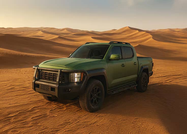 Kia Tasman Military Edition render