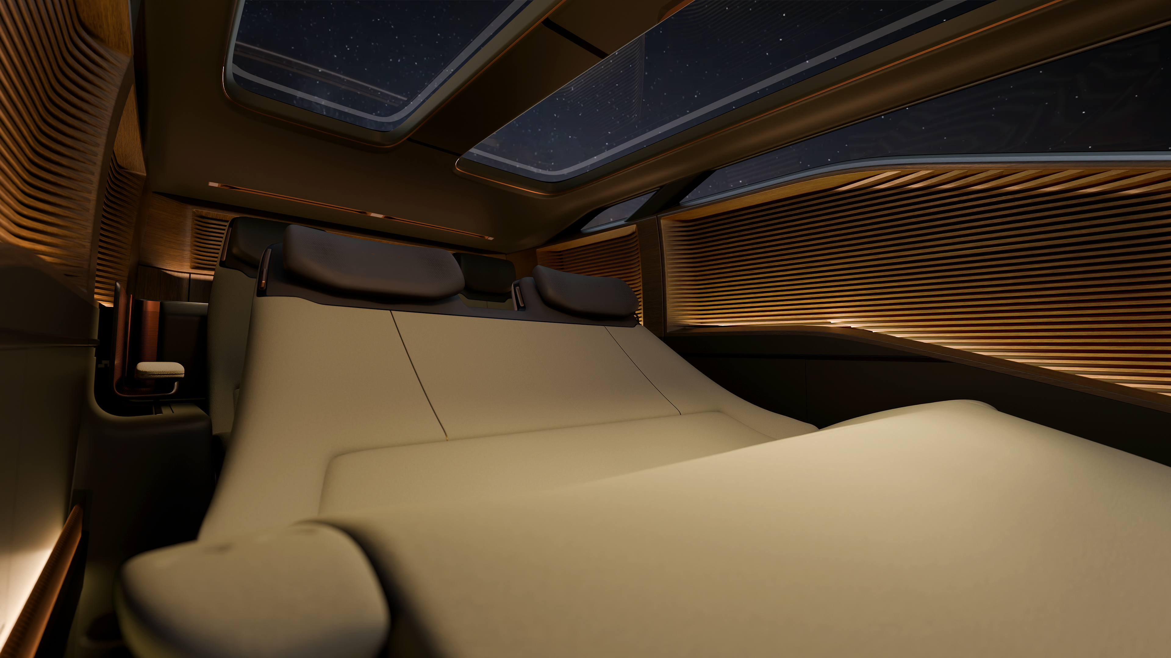 Lexus LS Concept Gallery: Six-Wheeled Minivan Unveiled with VIP Reclining Seats and Luxury Space Vision 14 Lexus LS Concept