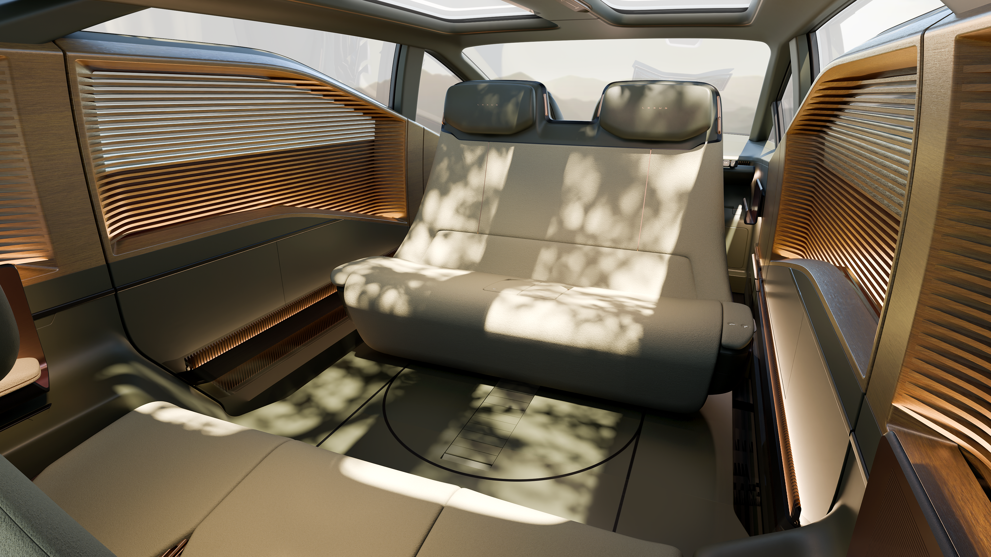 Lexus LS Concept Gallery: Six-Wheeled Minivan Unveiled with VIP Reclining Seats and Luxury Space Vision 15 Lexus LS Concept