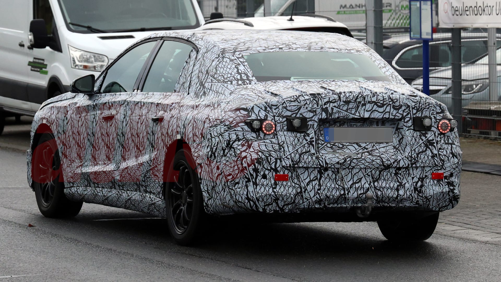 2027 Mercedes-Benz EQE spy shot