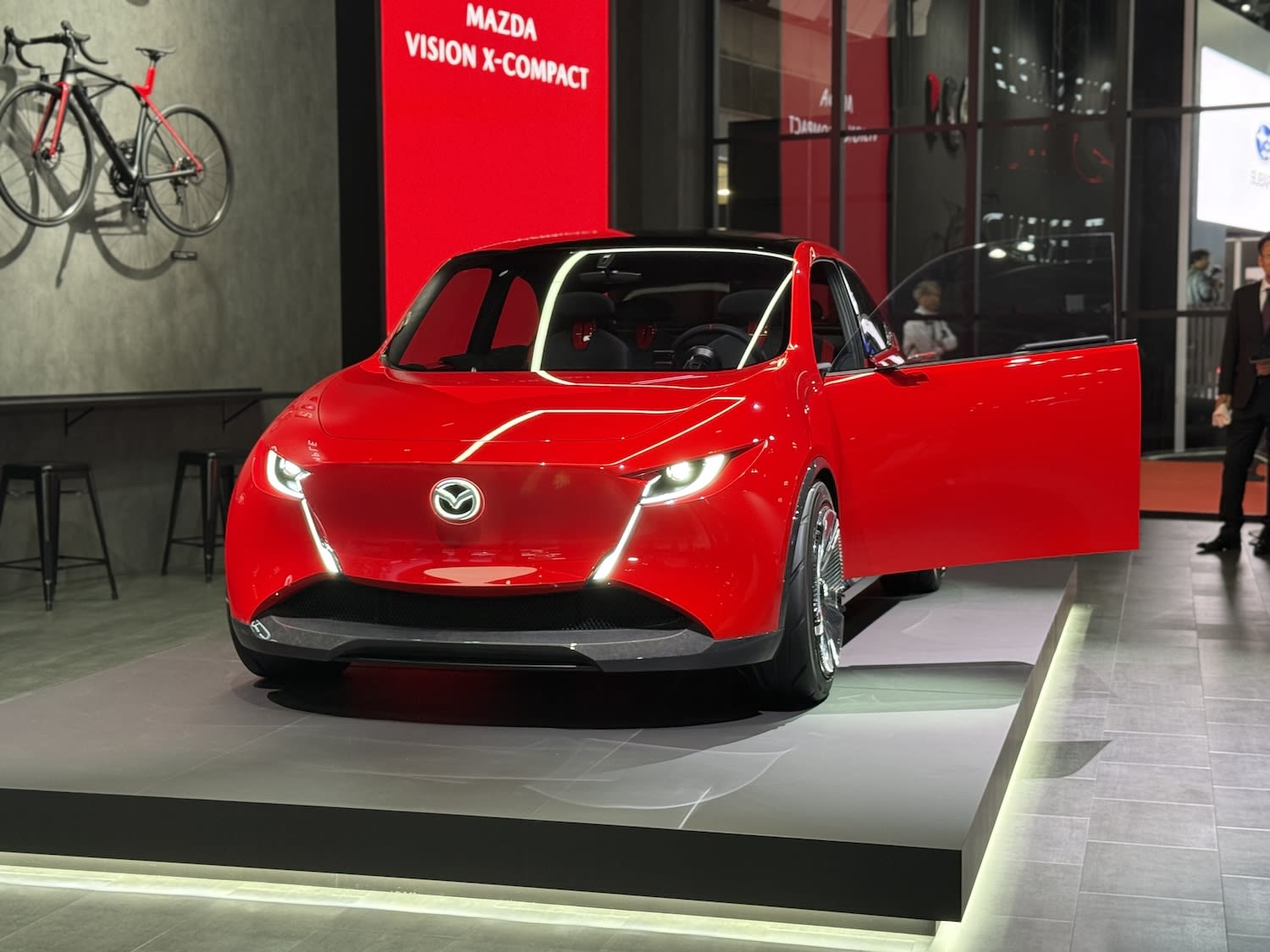 Mazda New Concepts are Beautifully Weird: Vision X-Coupe Rotary Hybrid & Empathetic AI Hatchback 8 Mazda Vision X-Compact Concept