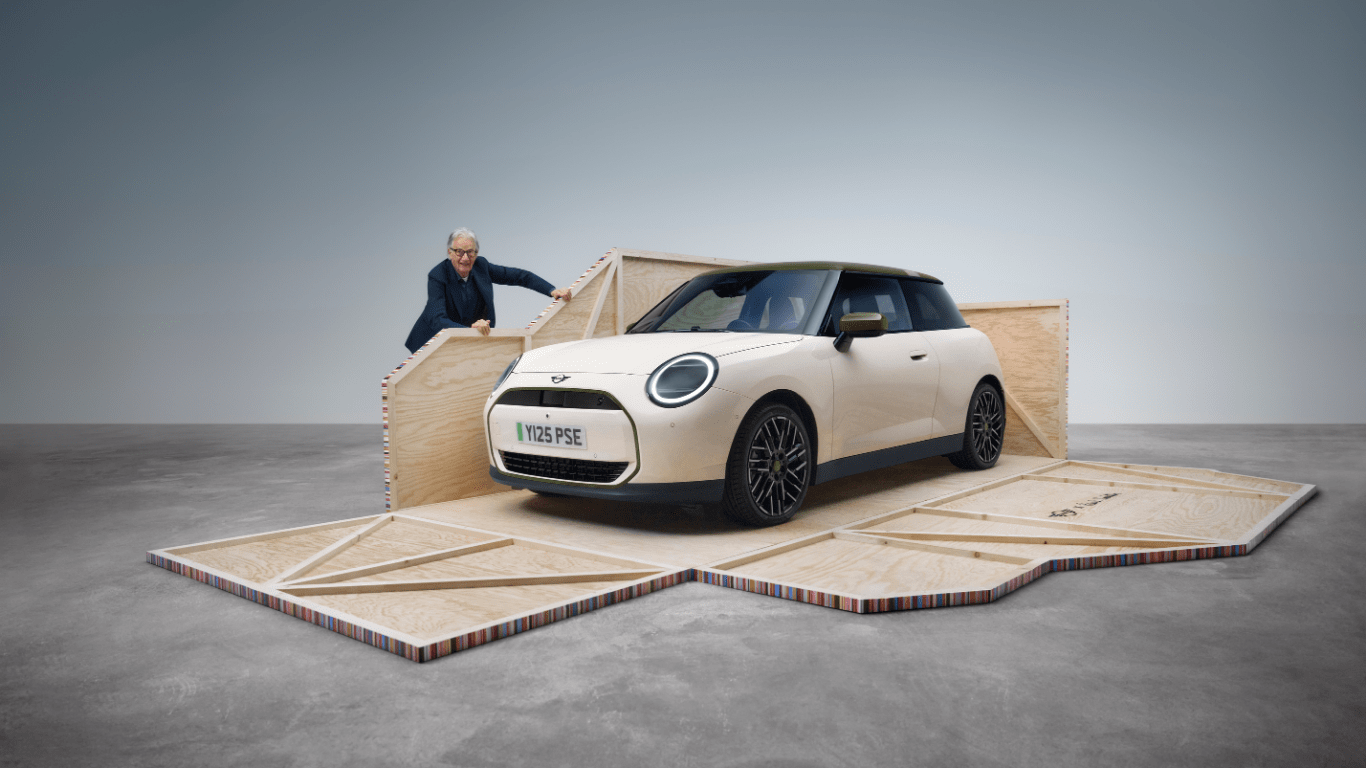 Mini Drops Most Ridiculous Special Edition Yet: Paul Smith Edition Unveiled with Knitted Interior at JMS 2025 2 MINI Paul Smith Edition
