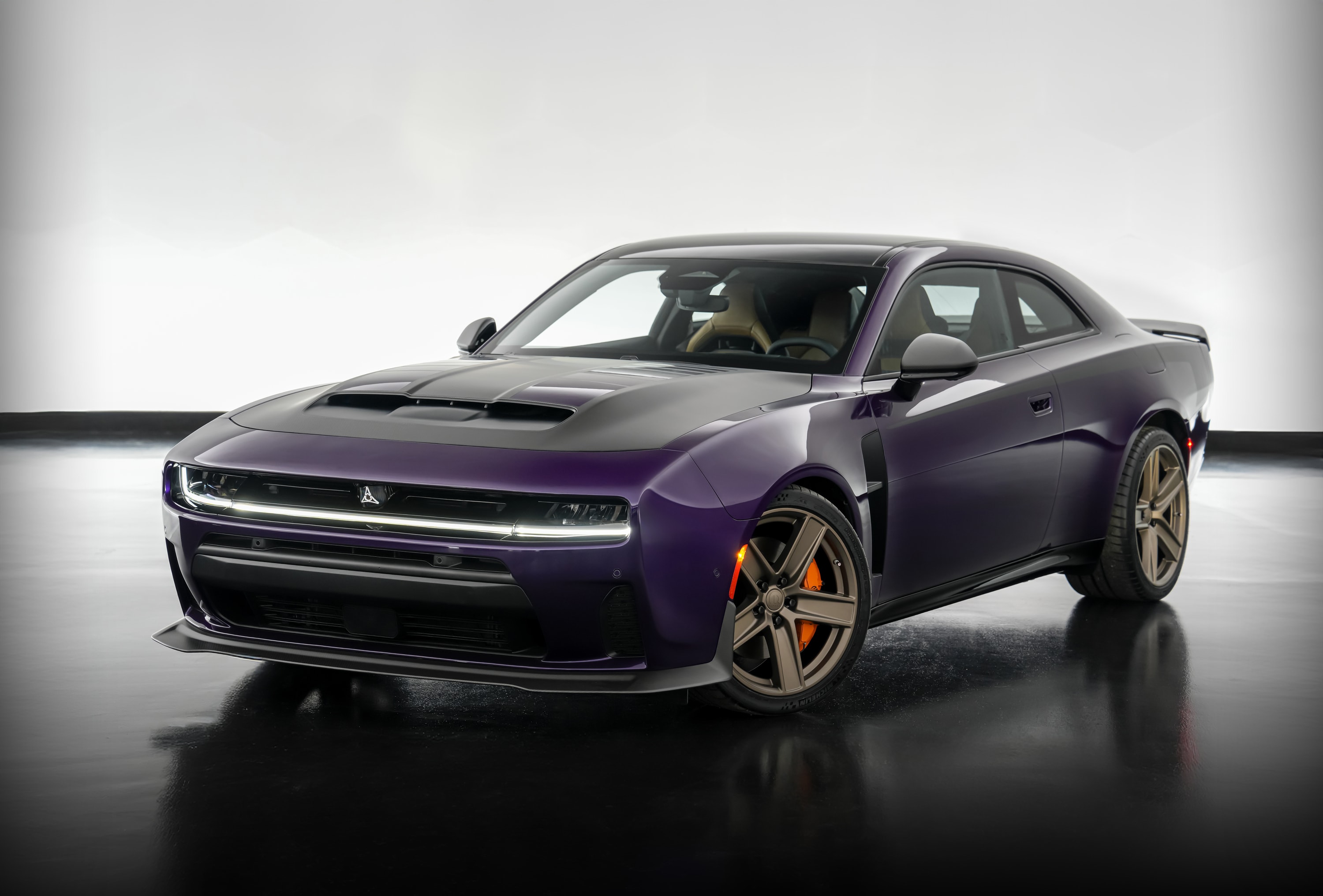 Mopar SEMA Concepts: Sublime Green 'Dude' Ram 1500 V8 & Stryker Purple Charger SixPack Revealed 2 Moparized Dodge SIXPACK Charger Concept