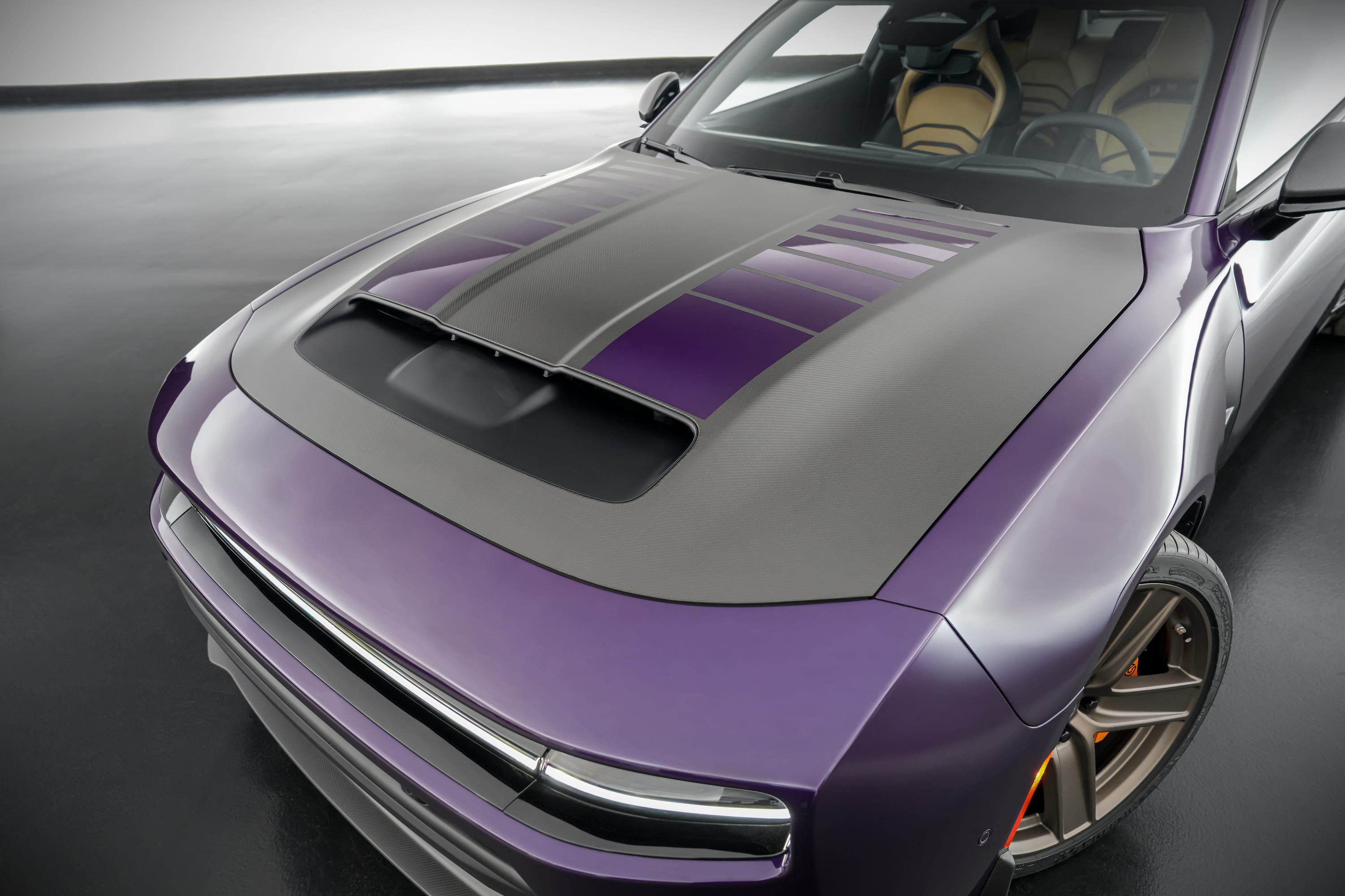 Mopar SEMA Concepts: Sublime Green 'Dude' Ram 1500 V8 & Stryker Purple Charger SixPack Revealed 4 Moparized Dodge SIXPACK Charger Concept