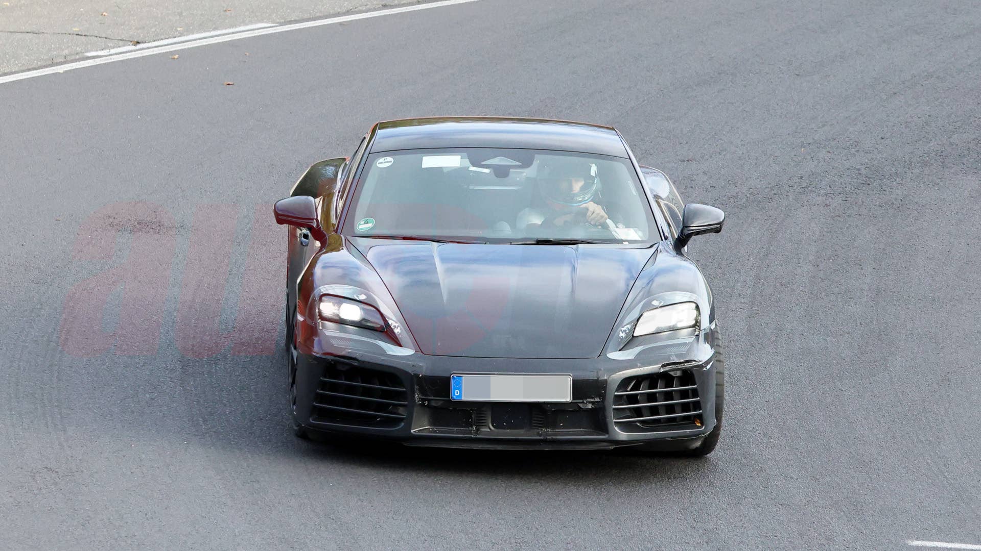 2027 Porsche Cayman EV spy shot
