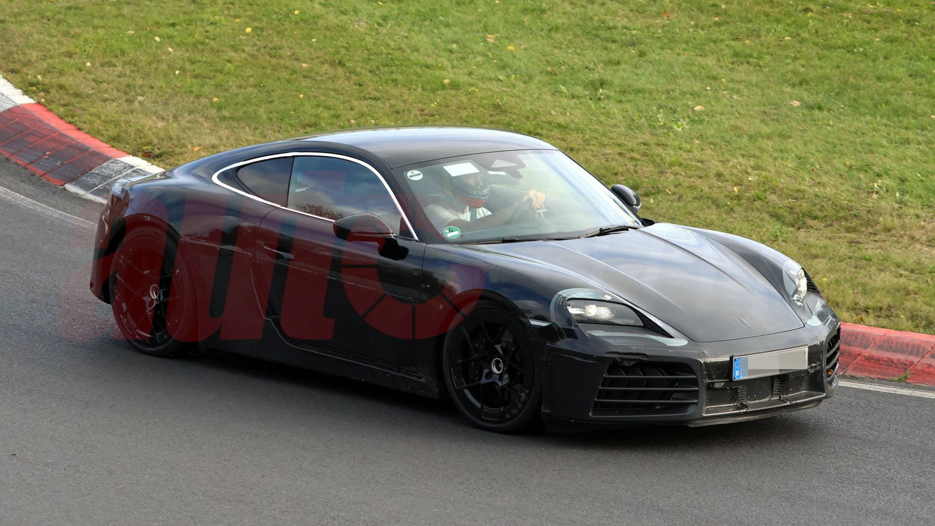 2027 Porsche Cayman EV spy shot