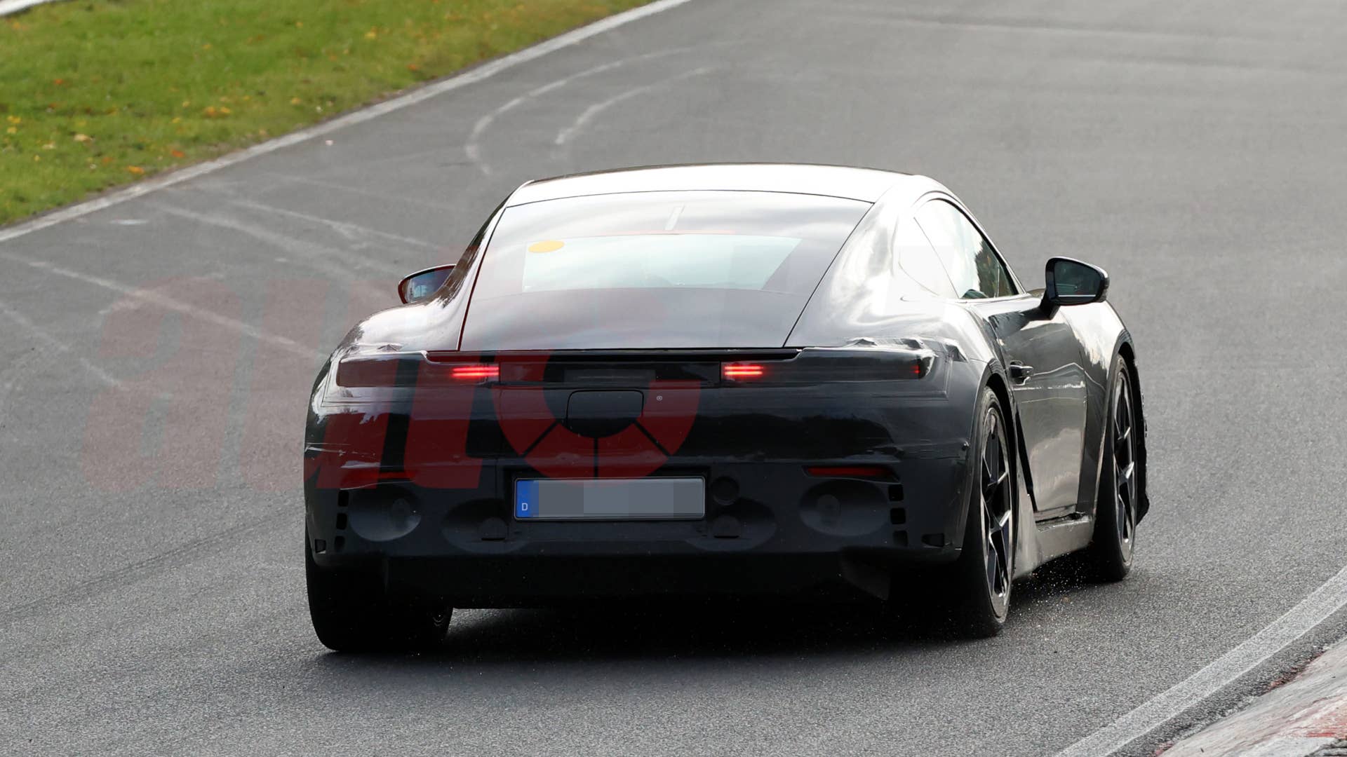 2027 Porsche Cayman EV spy shot