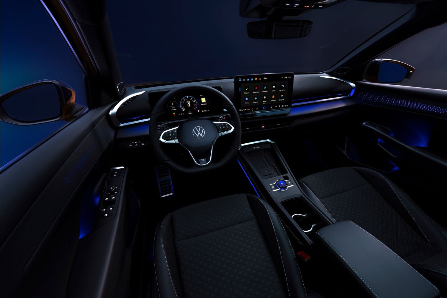 Why the New 328-HP VW T-Roc R is Europe's Hottest Forbidden Fruit 11 2025 Volkswagen T-Roc interior