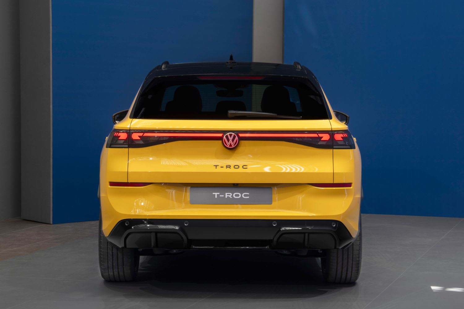 Why the New 328-HP VW T-Roc R is Europe's Hottest Forbidden Fruit 7 2025 Volkswagen T-Roc R Line rear view studio photo