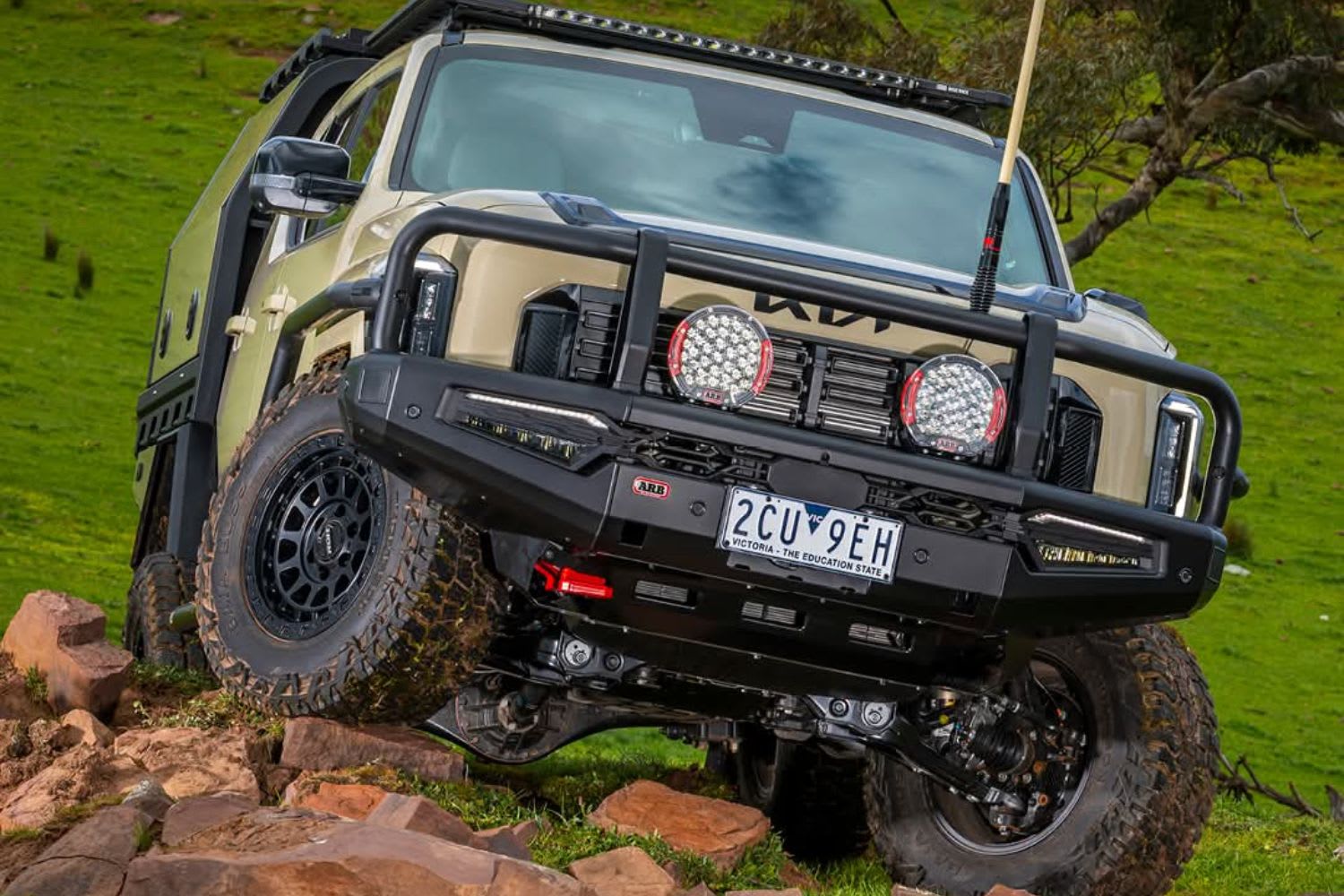 New Kia Tasman ARB Accessories Revealed: A Rugged Rescue Plan 4 Kia Tasman fitted with ARB accessories