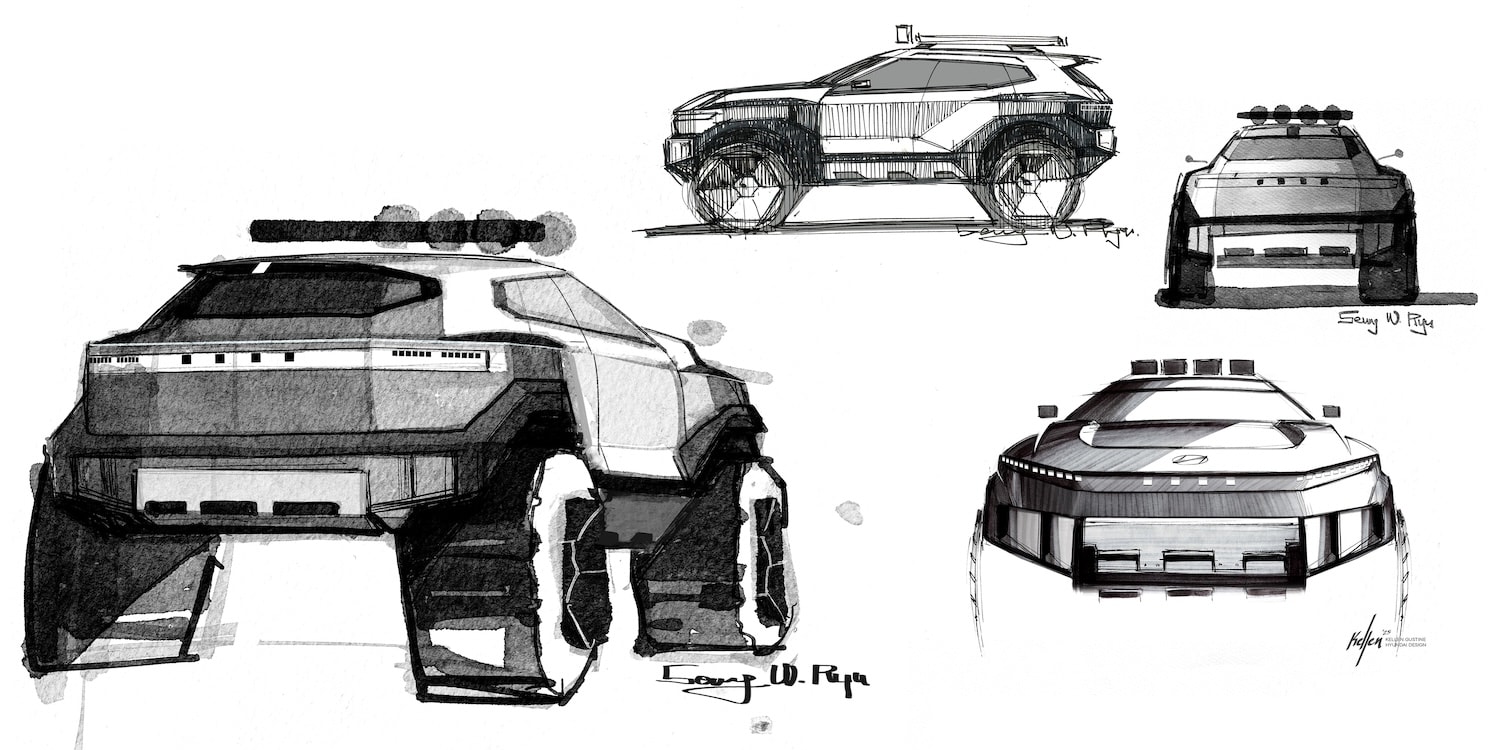 Hyundai Crater Concept Sketches Reveal Rugged Bronco Rival 4 Hyundai Crater Concept Teaser