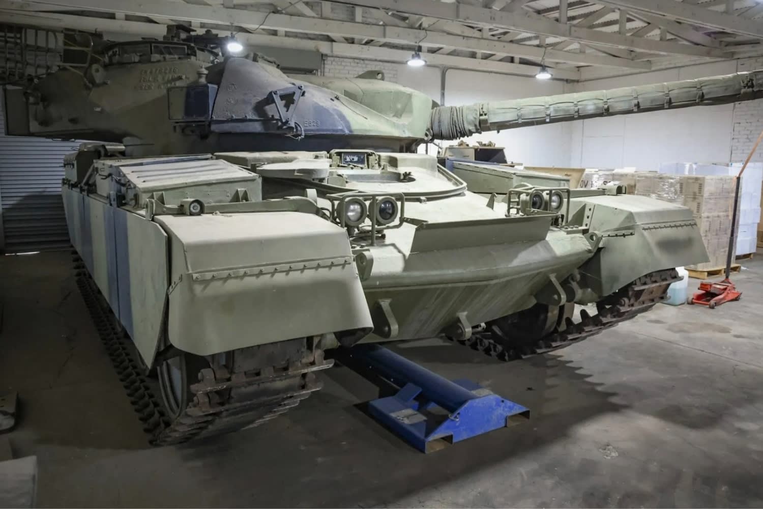 $100,000 Chieftain Main Battle Tank for sale on Bring a Trailer 2 Leyland FV4201 Chieftain Main Battle Tank