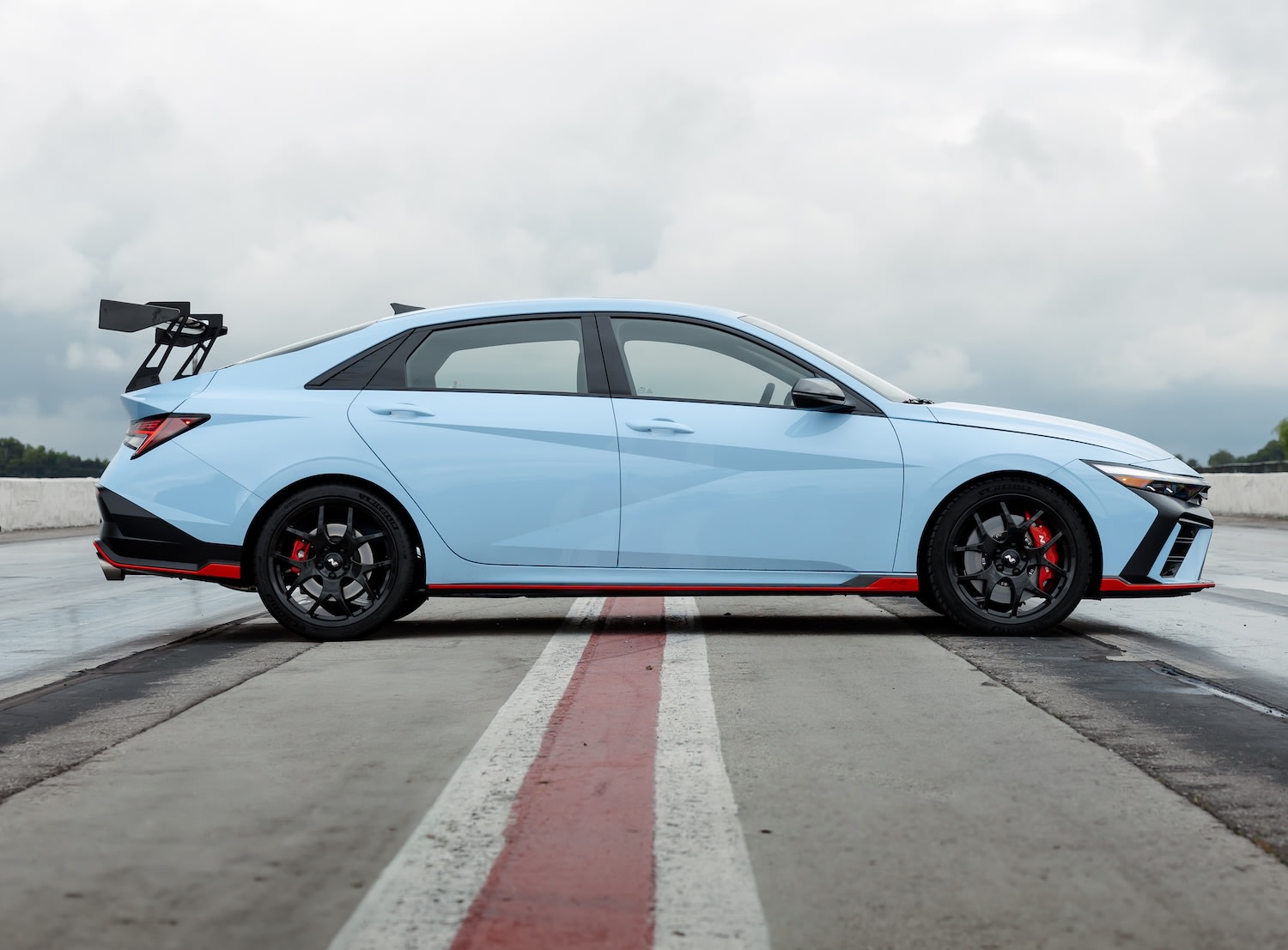 Race-Bred Hyundai Elantra N TCR Edition Specs and US Availability 3 Hyundai Elantra N TCR Edition side static