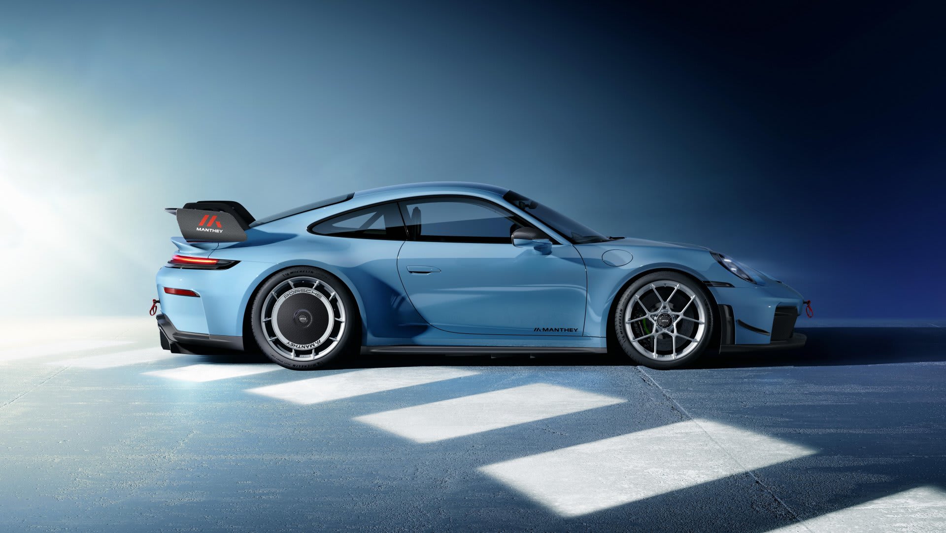 Porsche 911 GT3 Manthey Kit Adds 4-Way Suspension and Carbon Aerodiscs 4 Porsche 911 GT3 Manthey