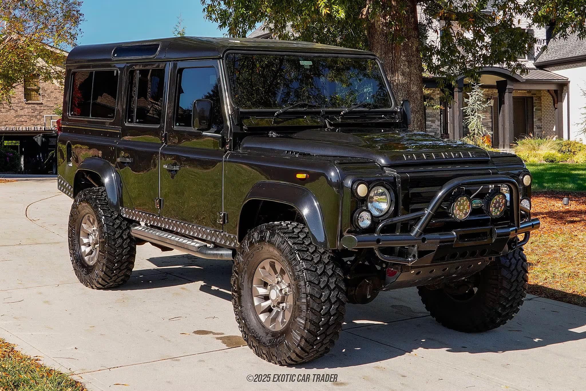 1989 Land Rover Defender 110 For Sale With 4 Inch Lift Kit. - Autoblog