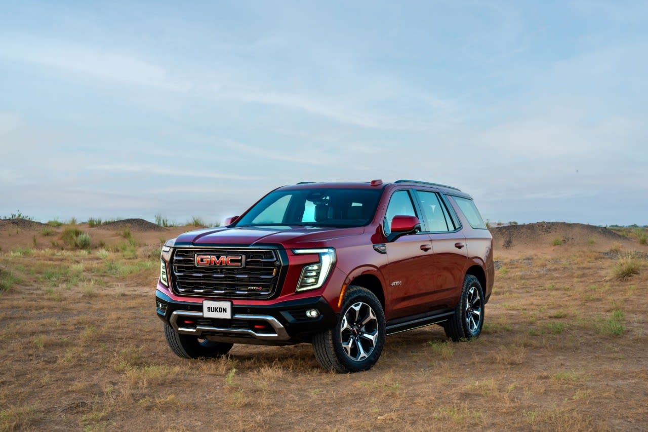 GM SUV Sales Middle East Surge 28% in Q3 2025, Led by Tahoe and Escalade 2 GMC Yukon AT4 Ultimate exterior