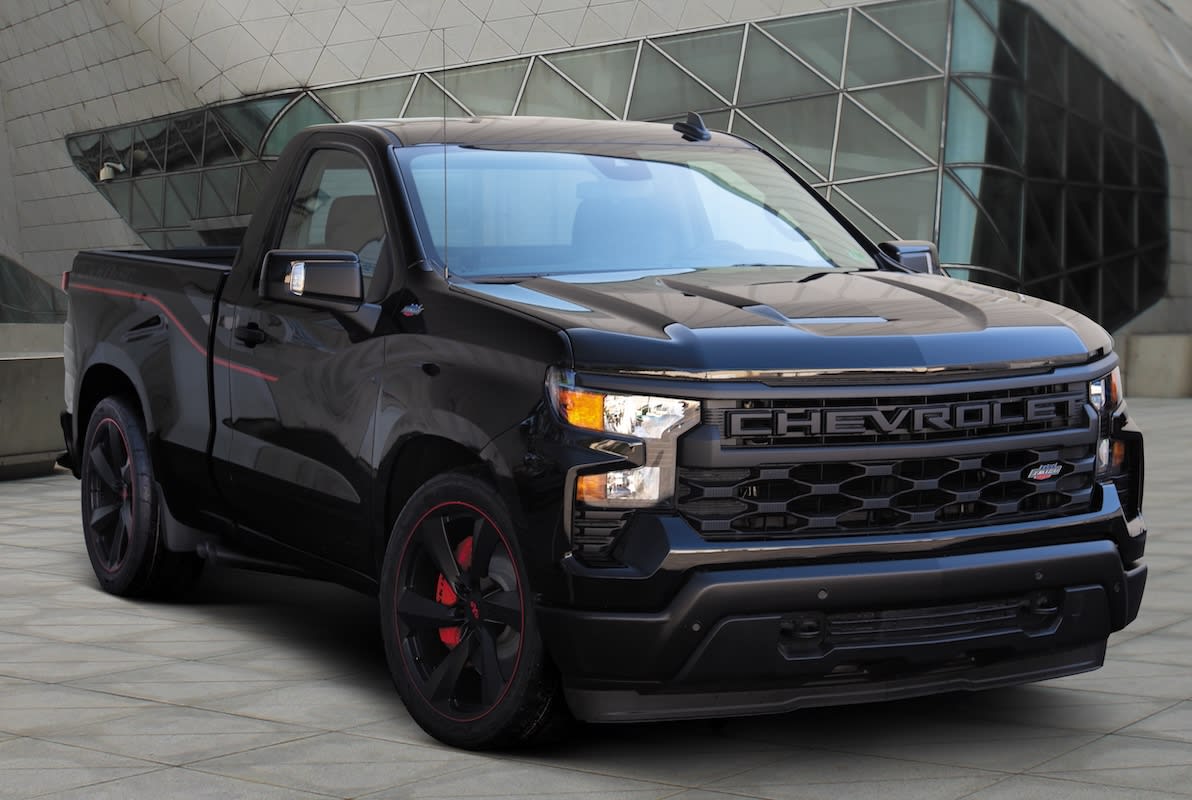 SVE’s 1000-hp Yenko Silverado Is a Manual-Shift Monster Ford’s Lobo Can’t Touch 2 1,000 Chevy Silverado by Specialty Vehicle Engineering