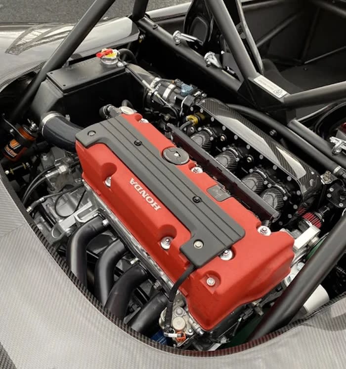 Spartan track car 400 HP Features Honda Engine and TracTive Active Dampers 7 Spartan Sports Car Honda Civic Type R engine