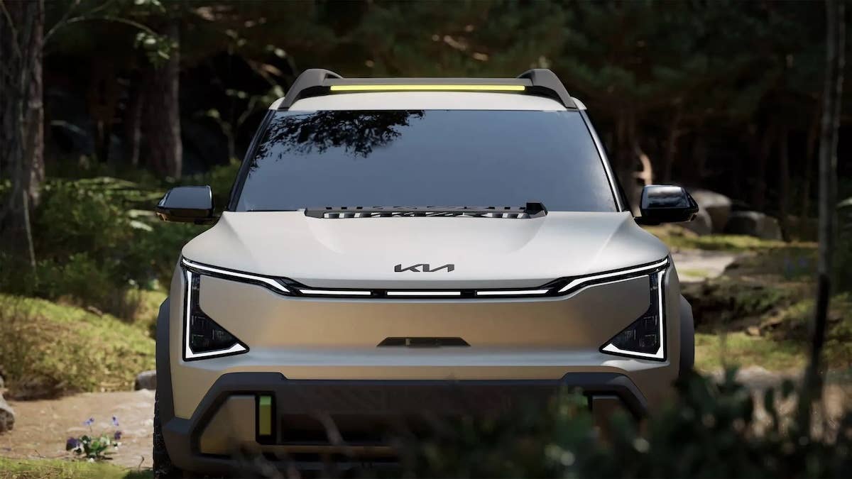 Kia EV5 WKNDR Concept front fascia