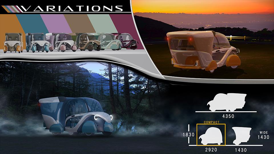 Daihatsu HAL kei car concepts Include Modular E-Nova and Open-Air Promenade 4 1157