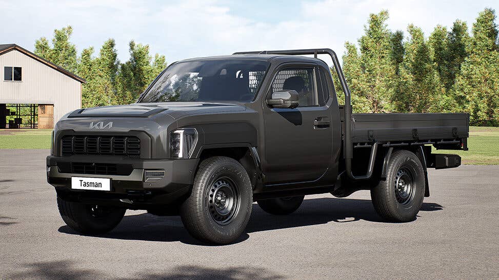 2025 Kia Tasman Single Utility Bed