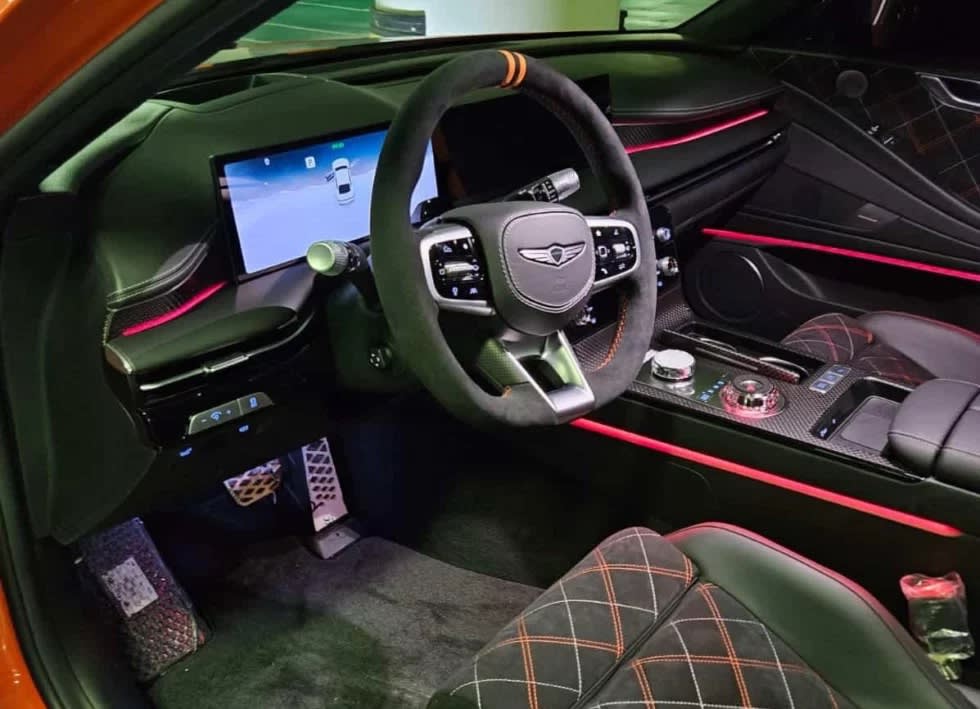 Facelifted Genesis G80 Magma Specs: 500 HP and Aggressive Aero Cues 4 genesis g80 magma 4