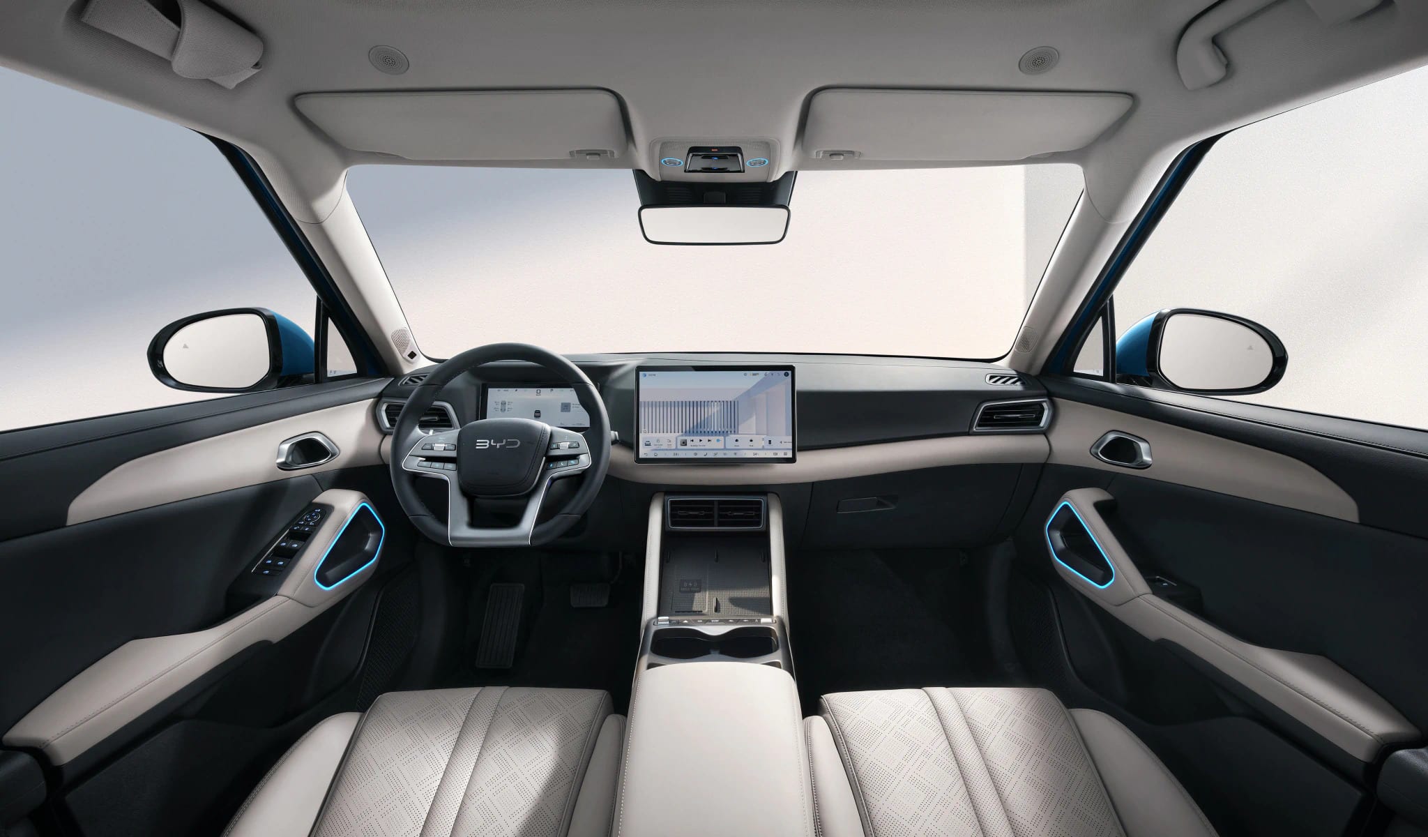 BYD Atto 2 PHEV Europe Specs Revealed: 117 MPG and 56 Miles Electric Range 5 BYD Atto 2 DM-i PHEV interior