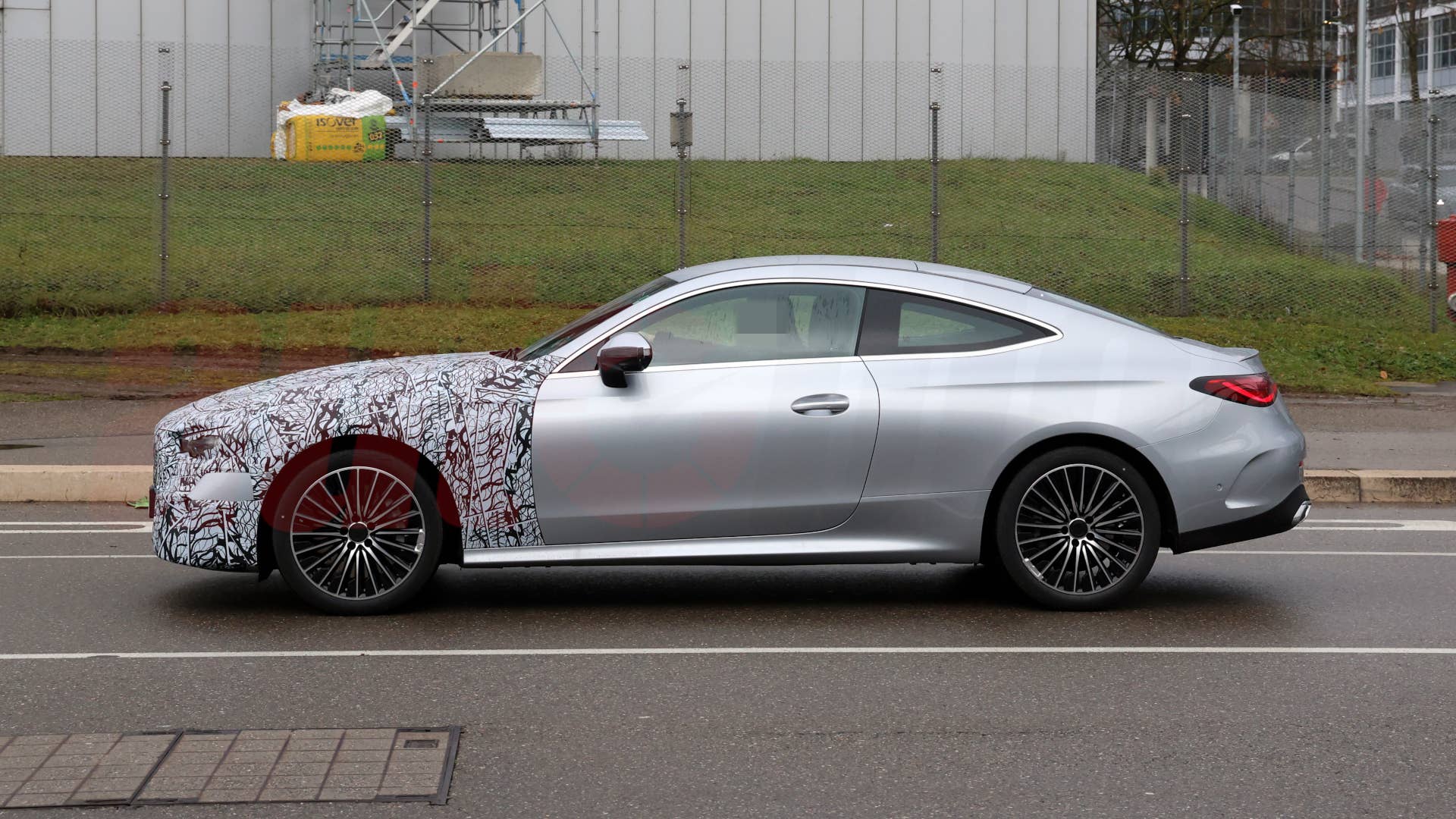 2026 Mercedes-Benz CLE Coupe spy shot
