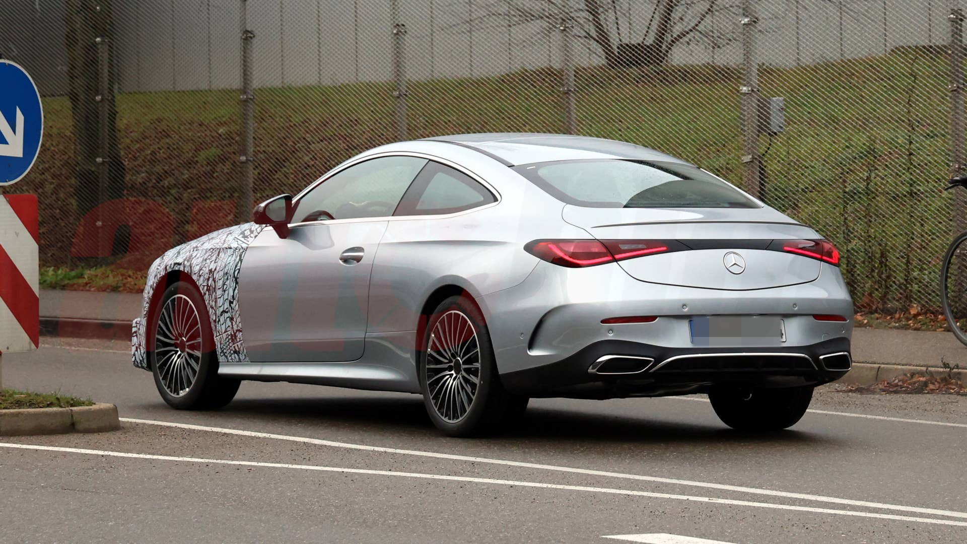 2026 Mercedes-Benz CLE Coupe spy shot
