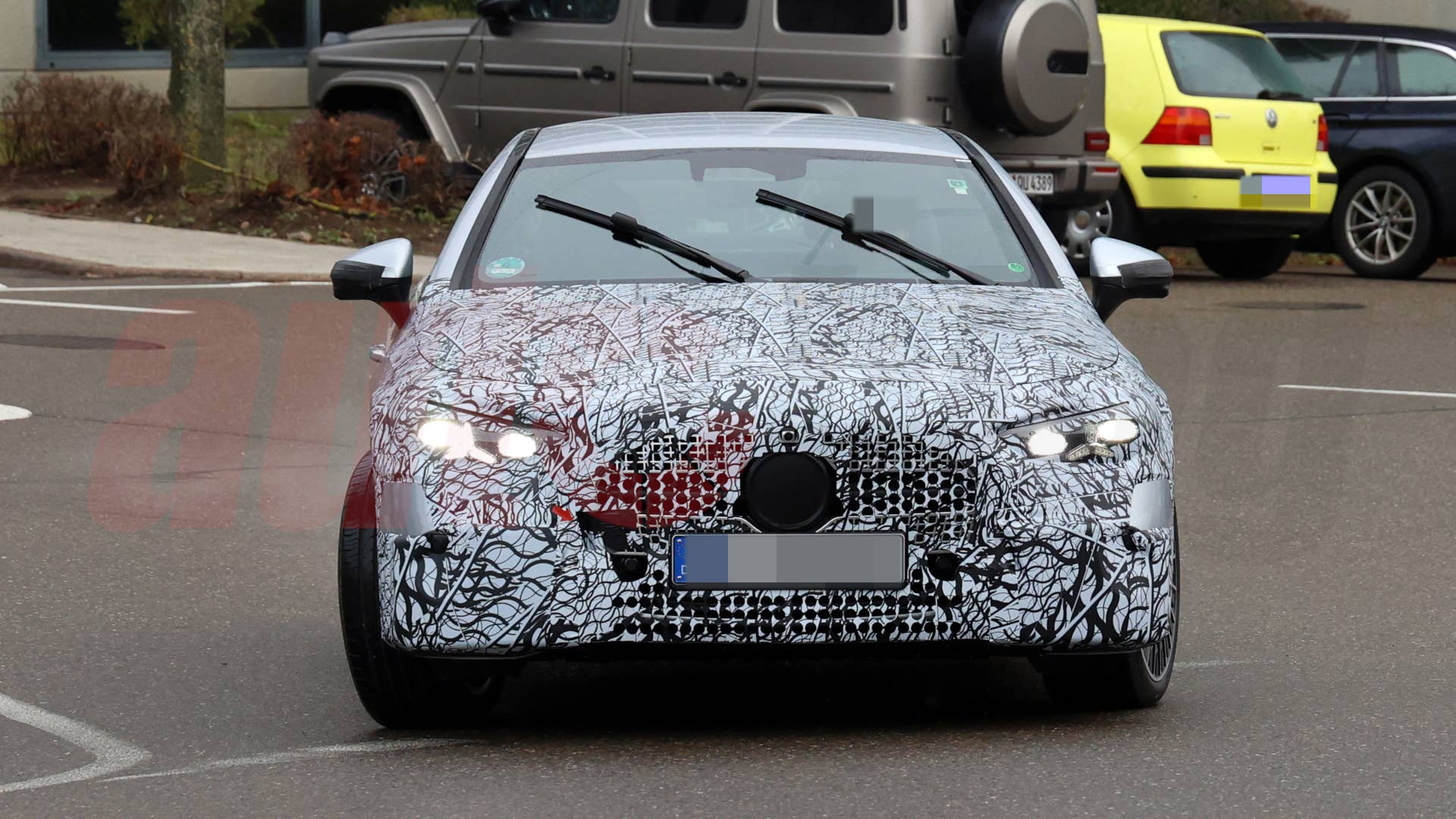 2026 Mercedes-Benz CLE Coupe spy shot