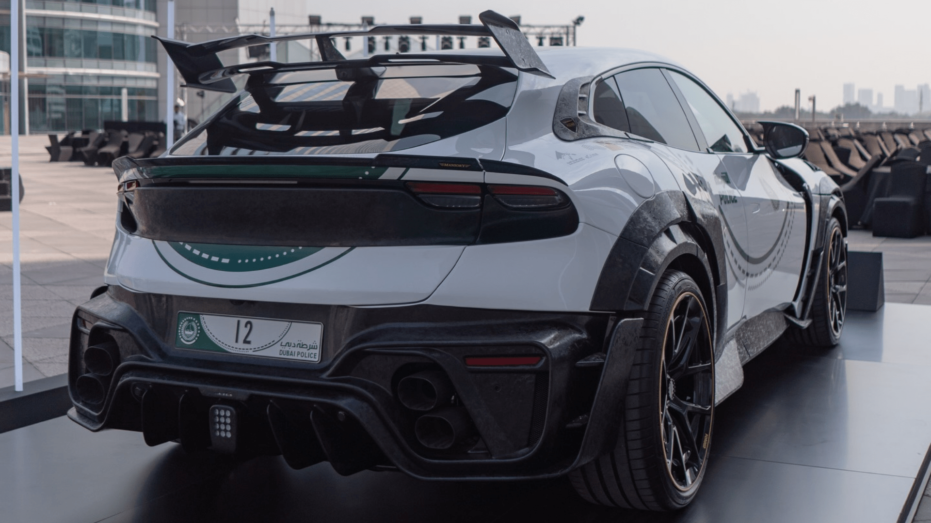 Mansory Ferrari Purosangue Dubai Police