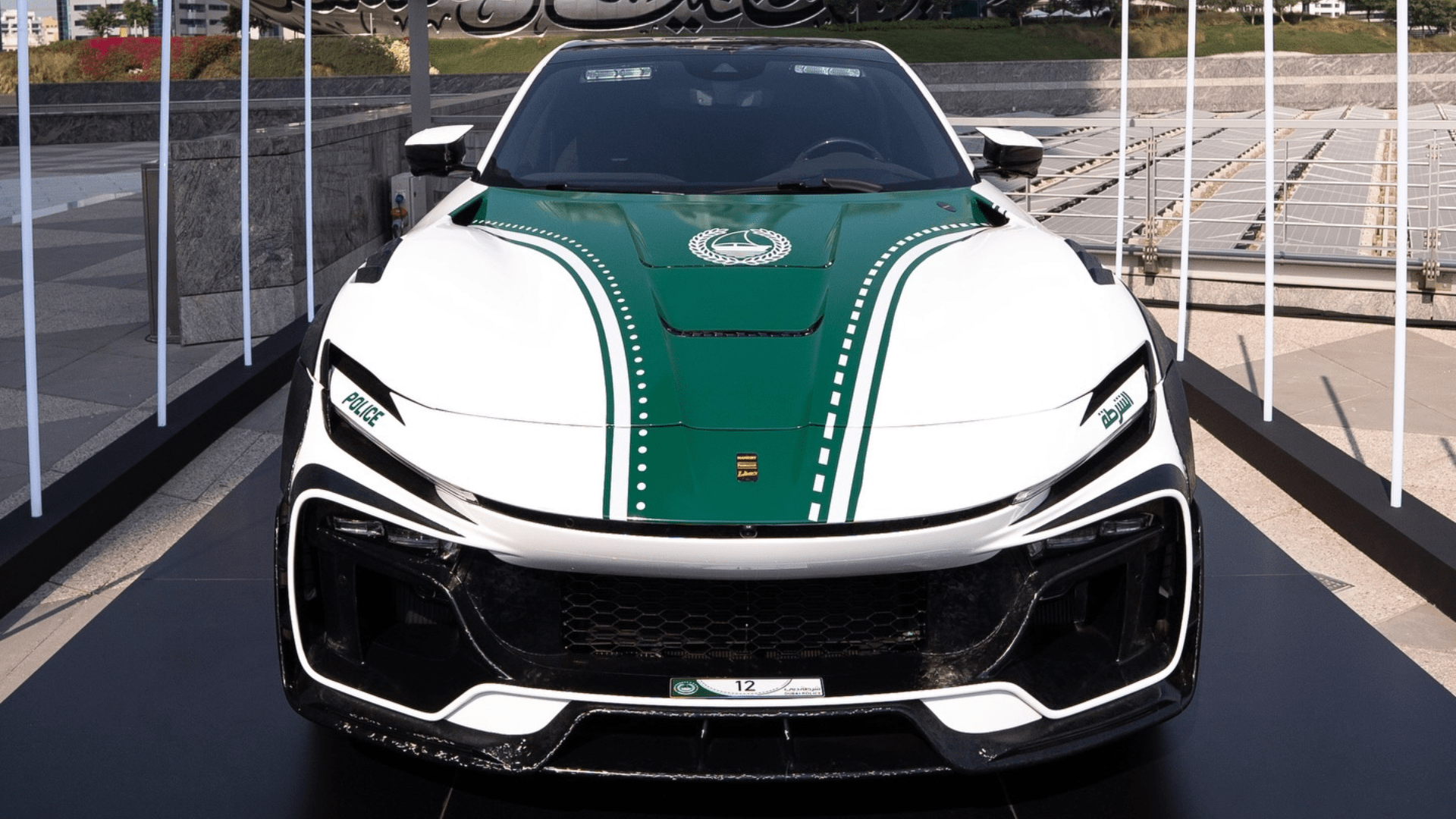 Mansory Ferrari Purosangue Dubai Police