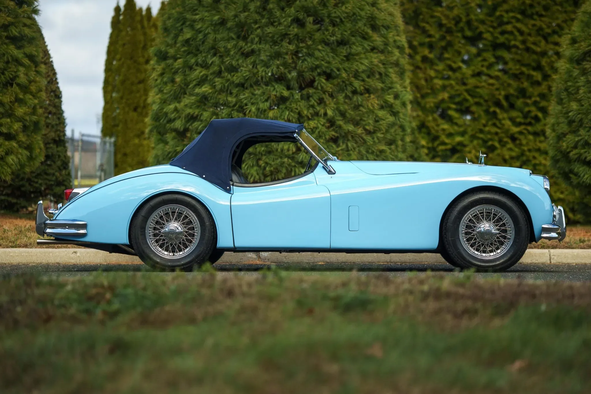 1954 Jaguar XK140 MC Roadster Convertible For Sale After