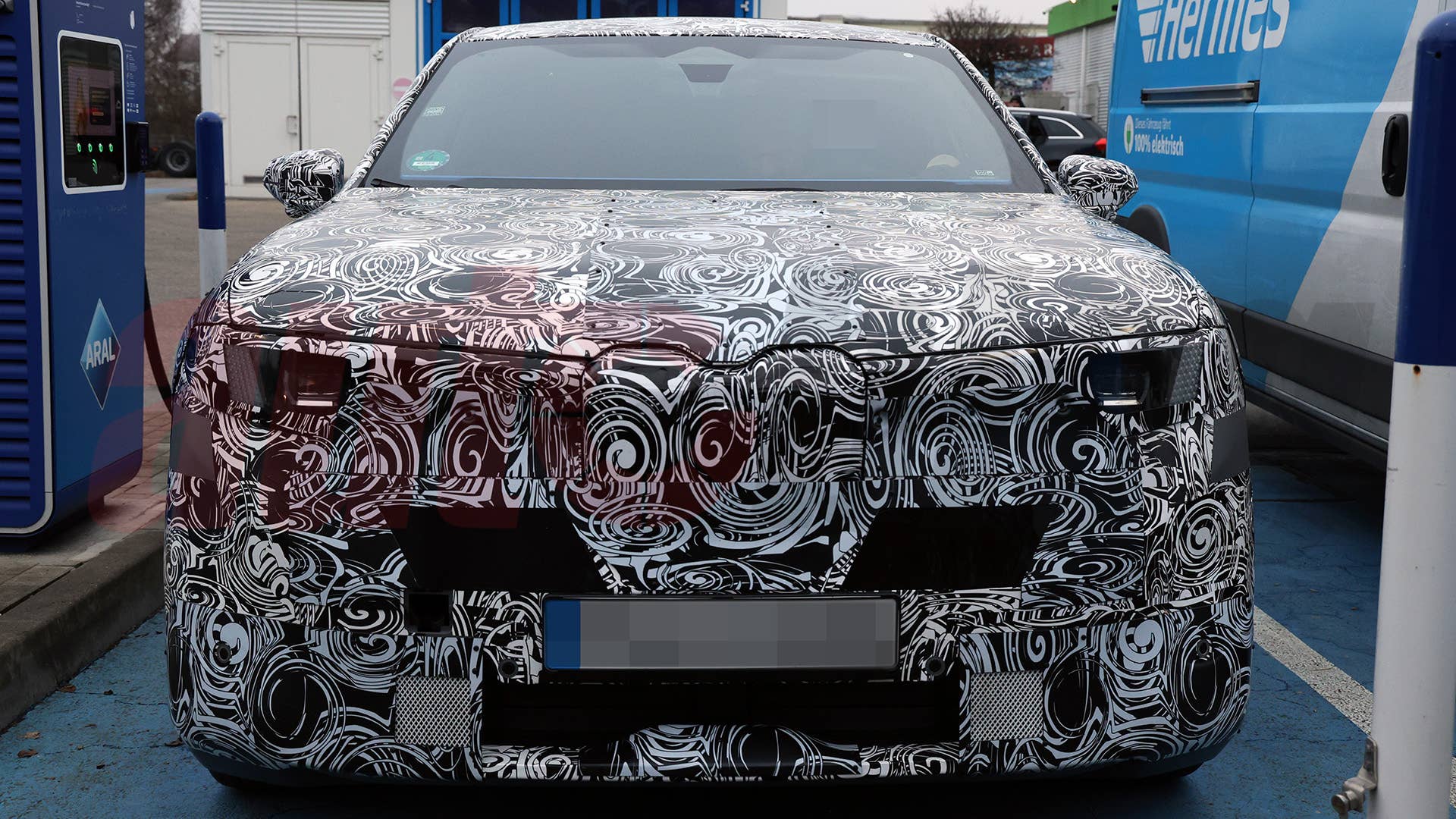 2028 BMW iX1 spy shot