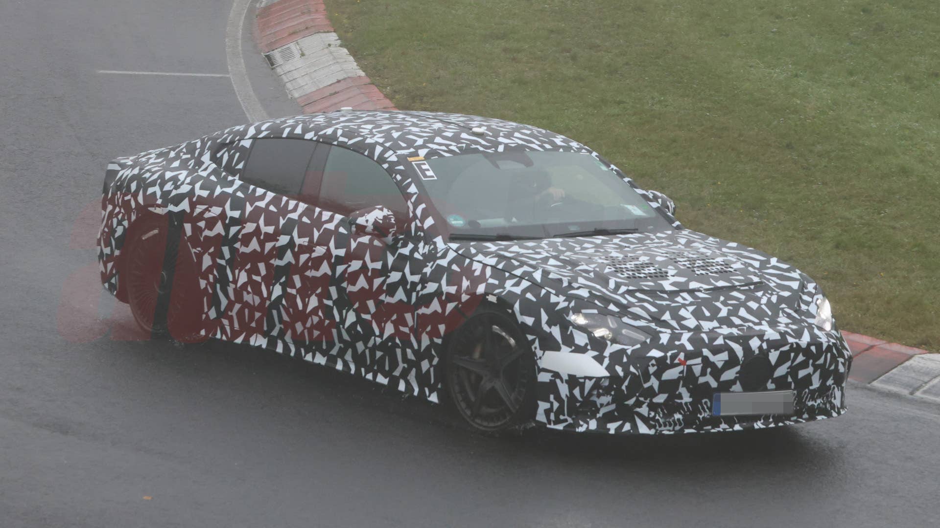 2027 Mercedes-AMG GT XX spy shot