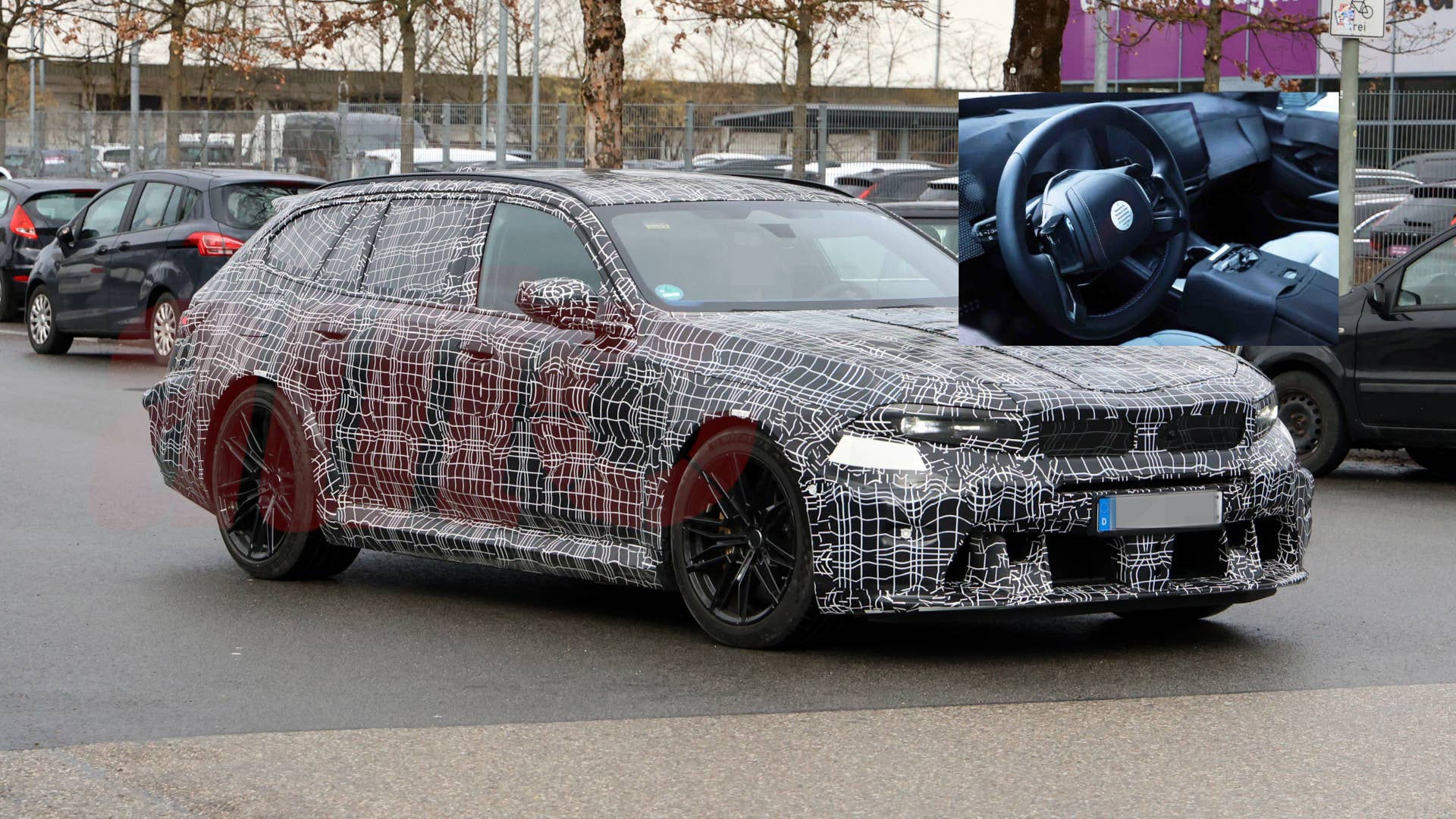2027 BMW M5 Touring spy shot