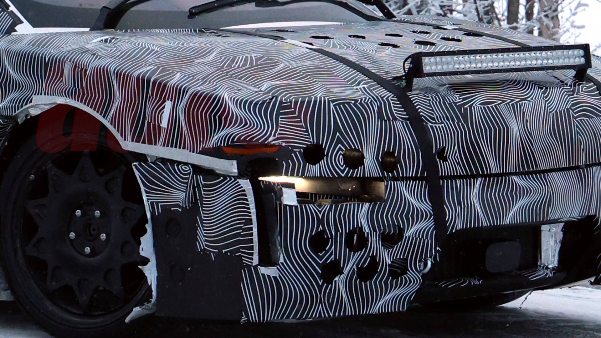 2027 Ferrari Luce EV prototype spy shot