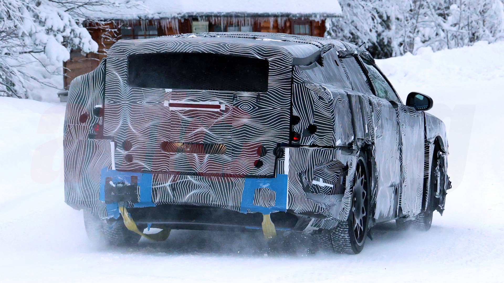 2027 Ferrari Luce EV prototype spy shot