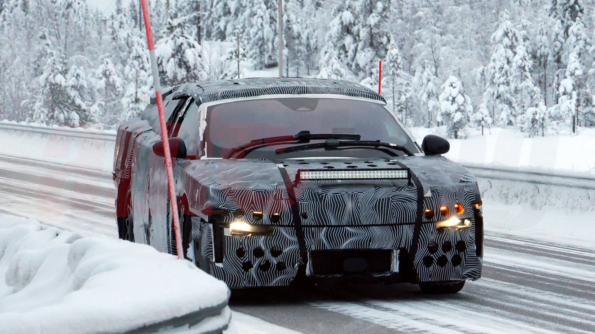 2027 Ferrari Luce EV prototype spy shot