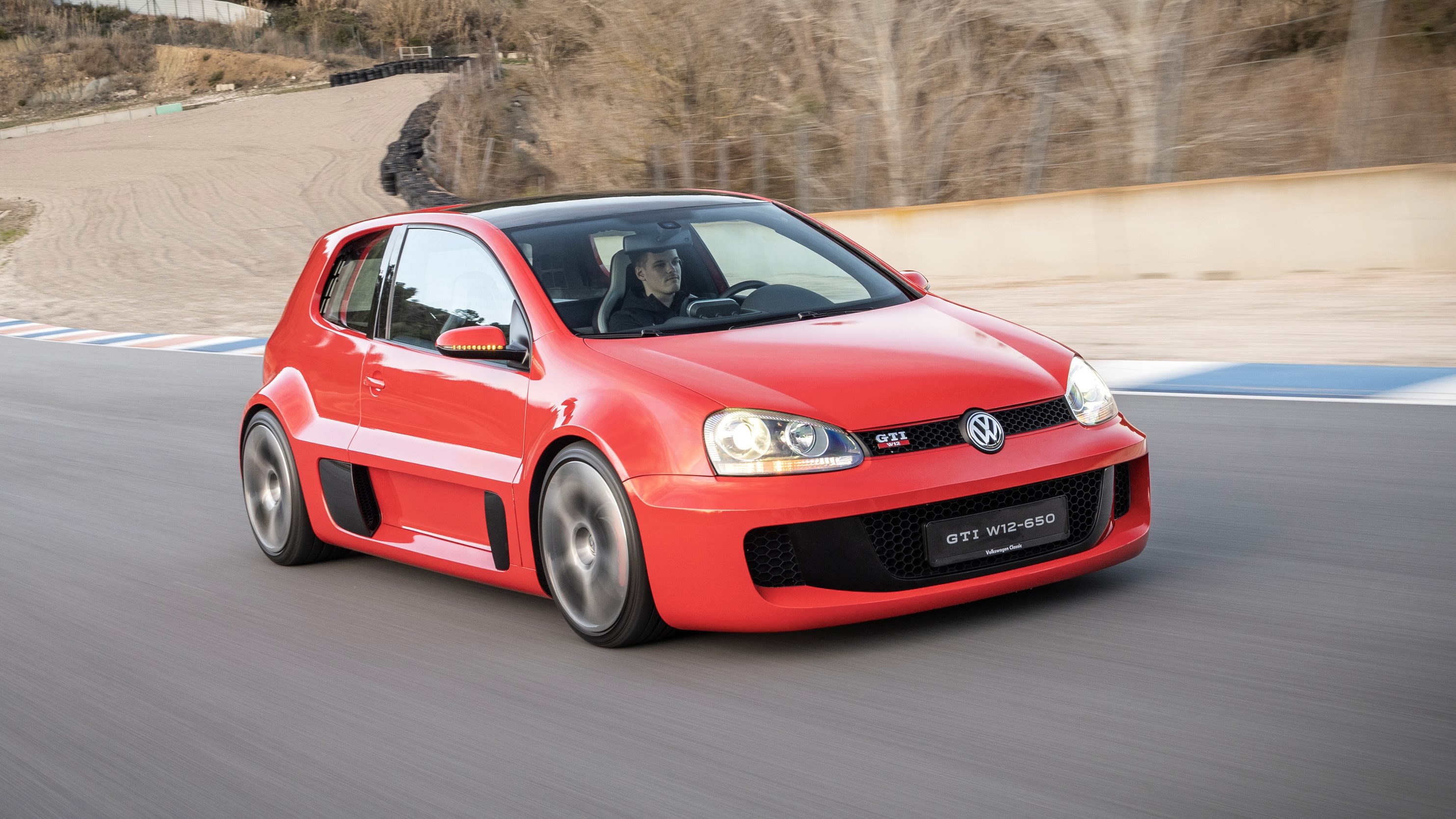 Volkswagen Gives W12-Powered Golf GTI Fresh Paint for 50th