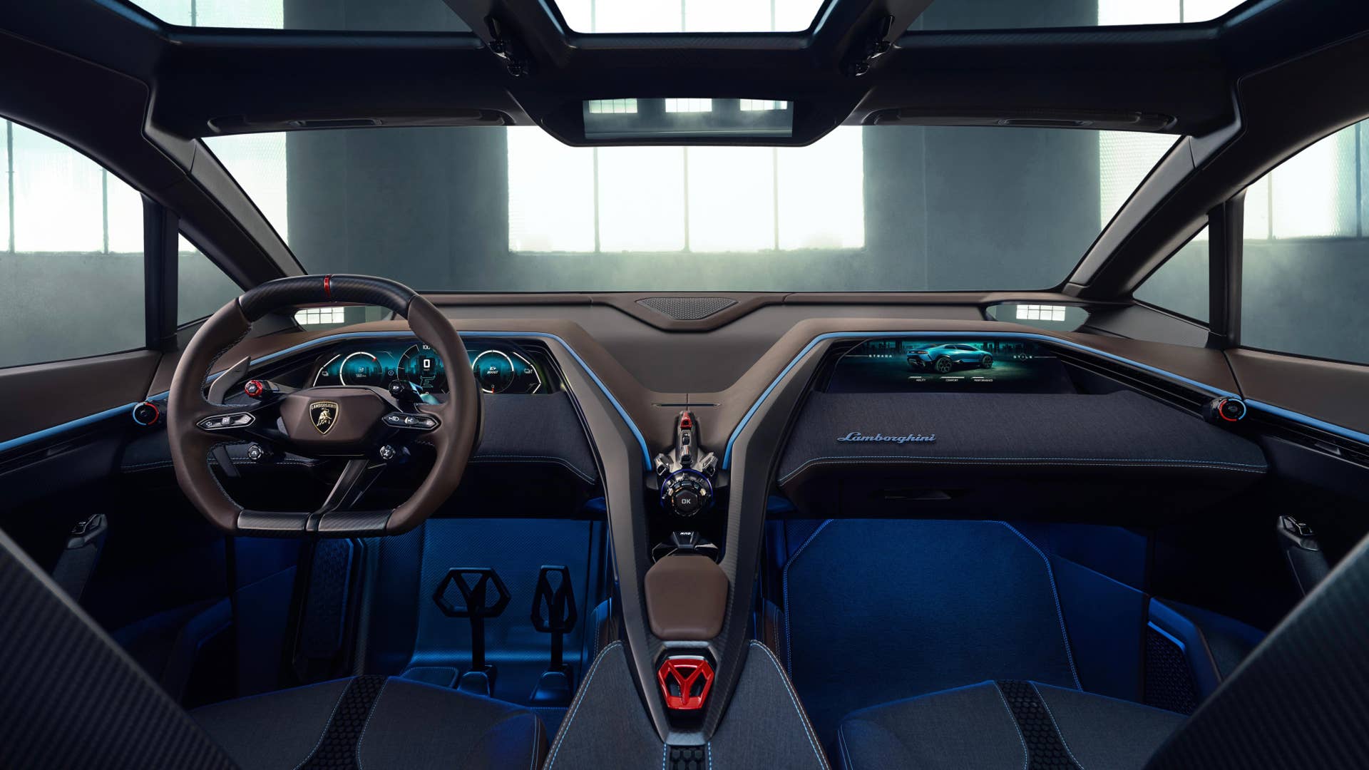 Lamborghini Lanzador Concept - interior